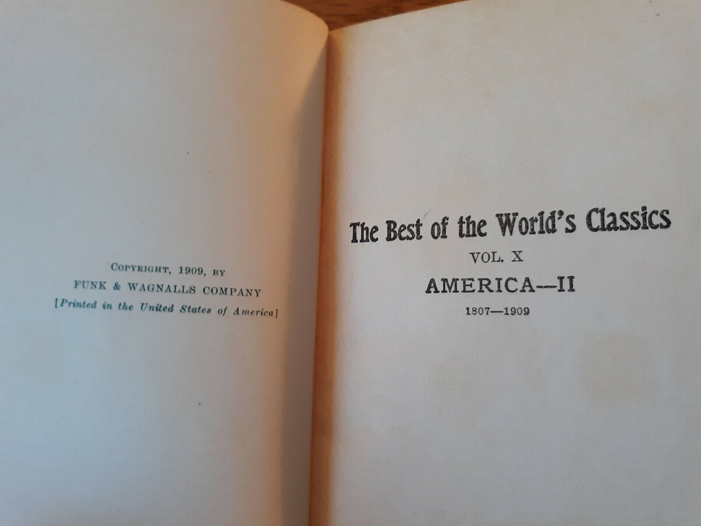 The Best Of The Worlds Classics Restricted To Prose Henry Cabot Lodge Vol X 1909