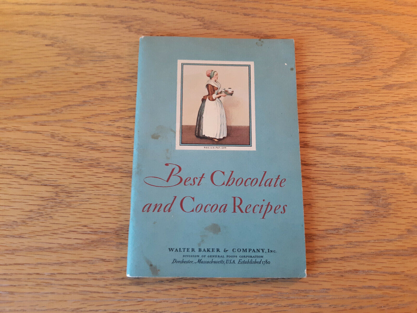 1931 Best Chocolate and Cocoa Recipes Walter Baker Co General Foods Booklet