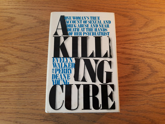 A Killing Cure Evelyn Walker 1986 Hardcover Dust Jacket Book Club Edition Perry