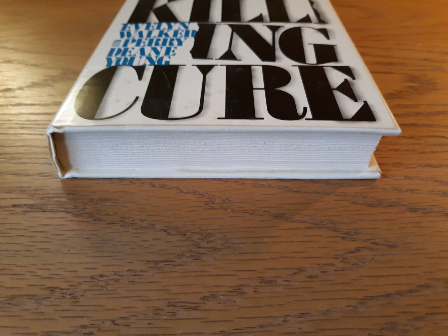 A Killing Cure Evelyn Walker 1986 Hardcover Dust Jacket Book Club Edition Perry