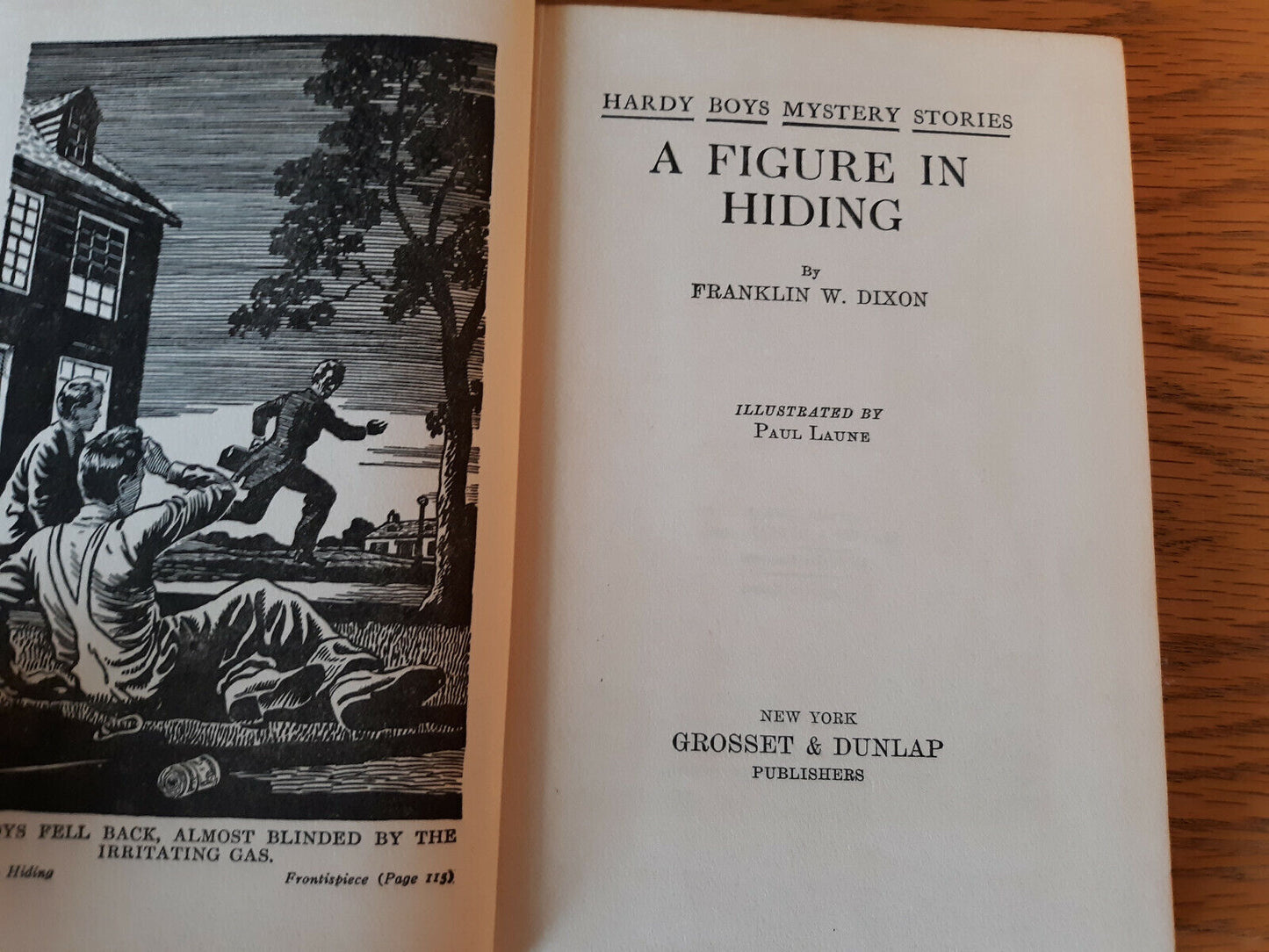 A Figure In Hiding By Franklin W. Dixon - Hardy Boys Mystery Stories, 1937
