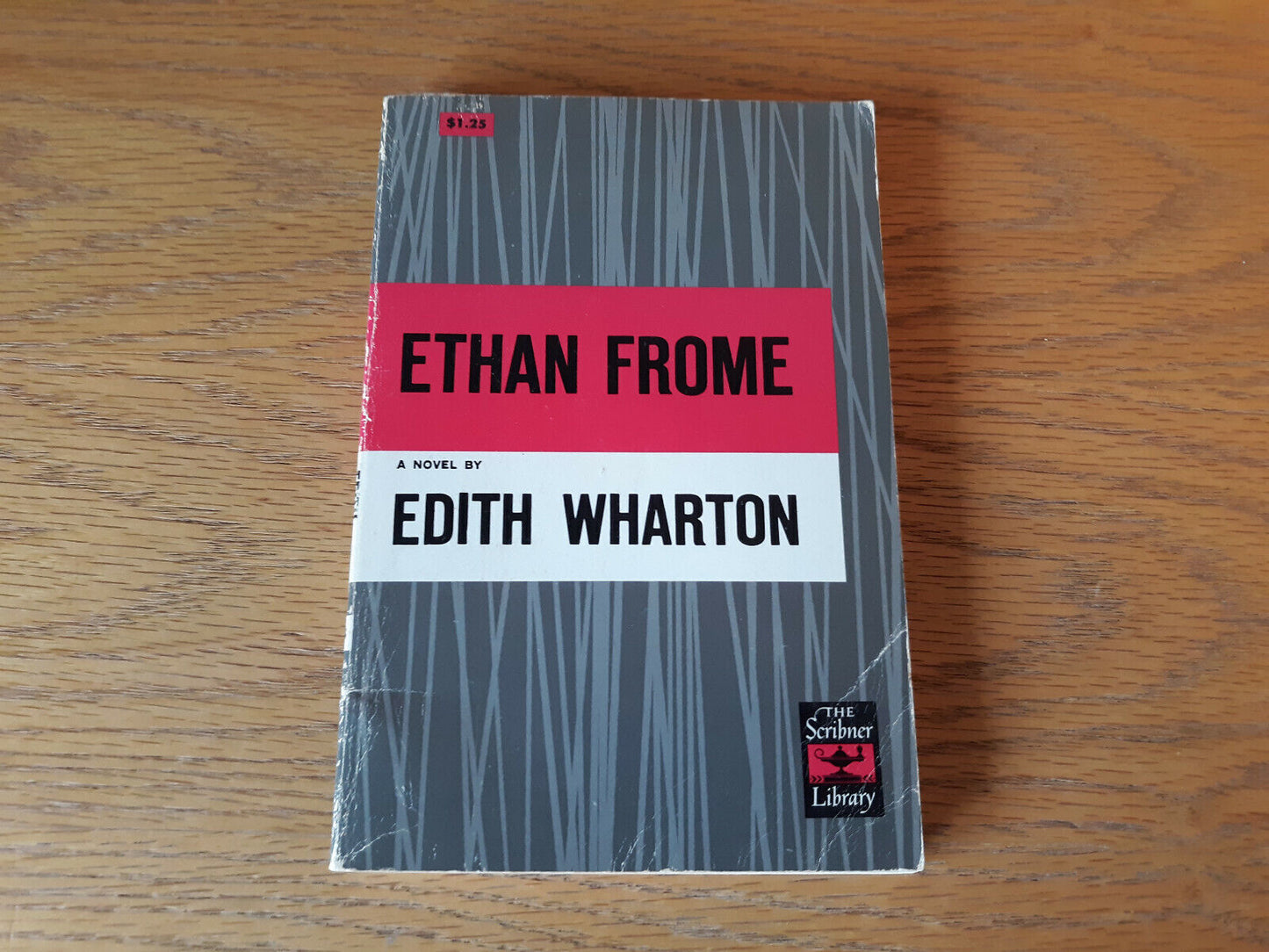 Ethan Frome by Edith Wharton, Vintage Paperback, Scribner Library Edition, 1939