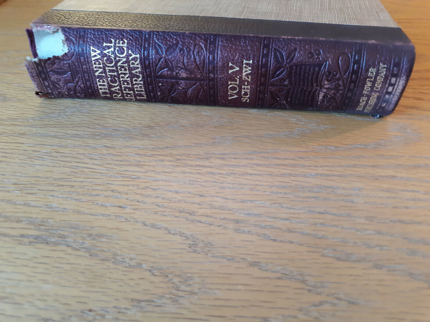 The New Practical Reference Library 1911 Volume V Hardcover