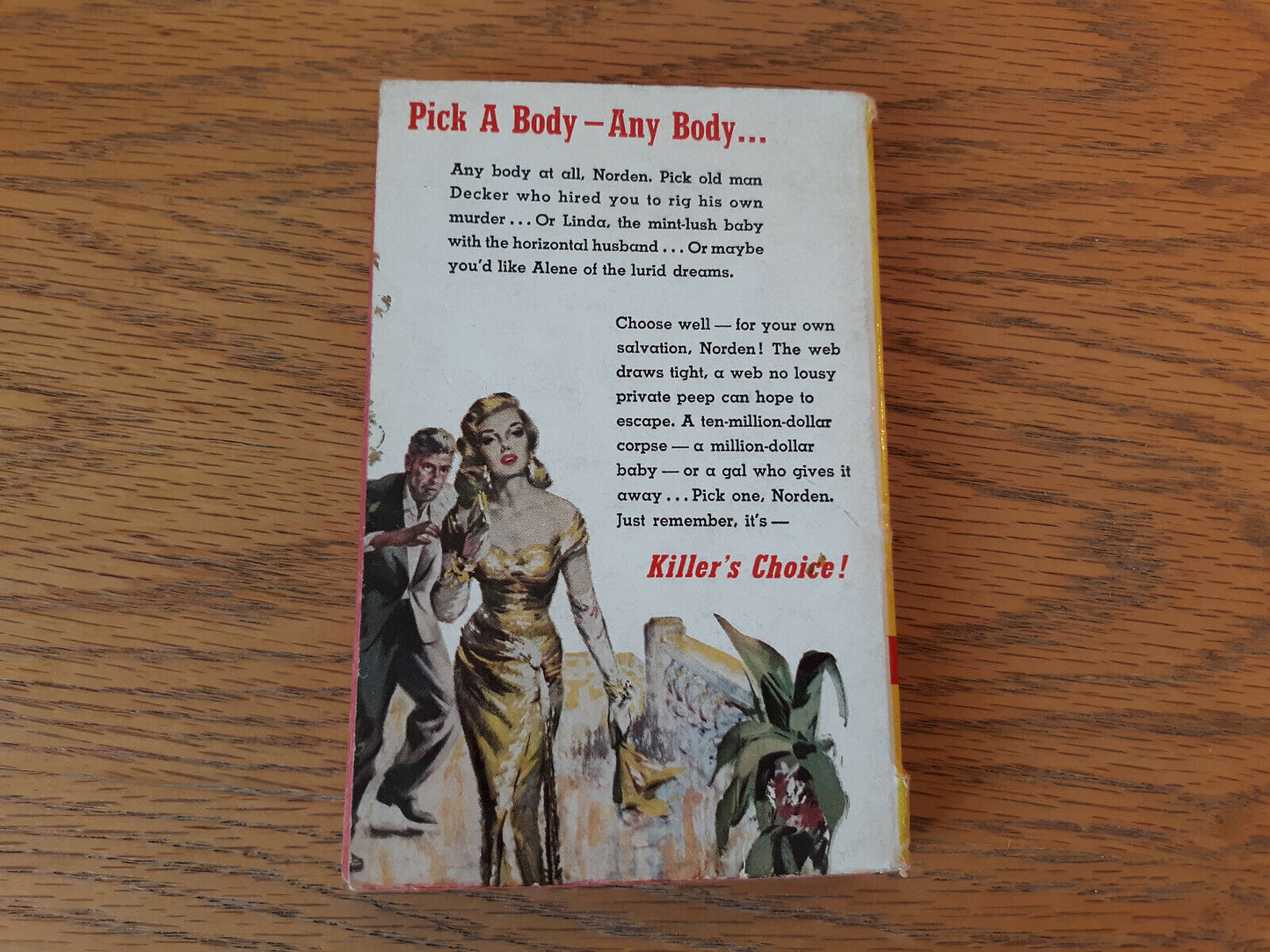 Killer’s Choice Stuart Brock 1956 Graphic Books Paperback