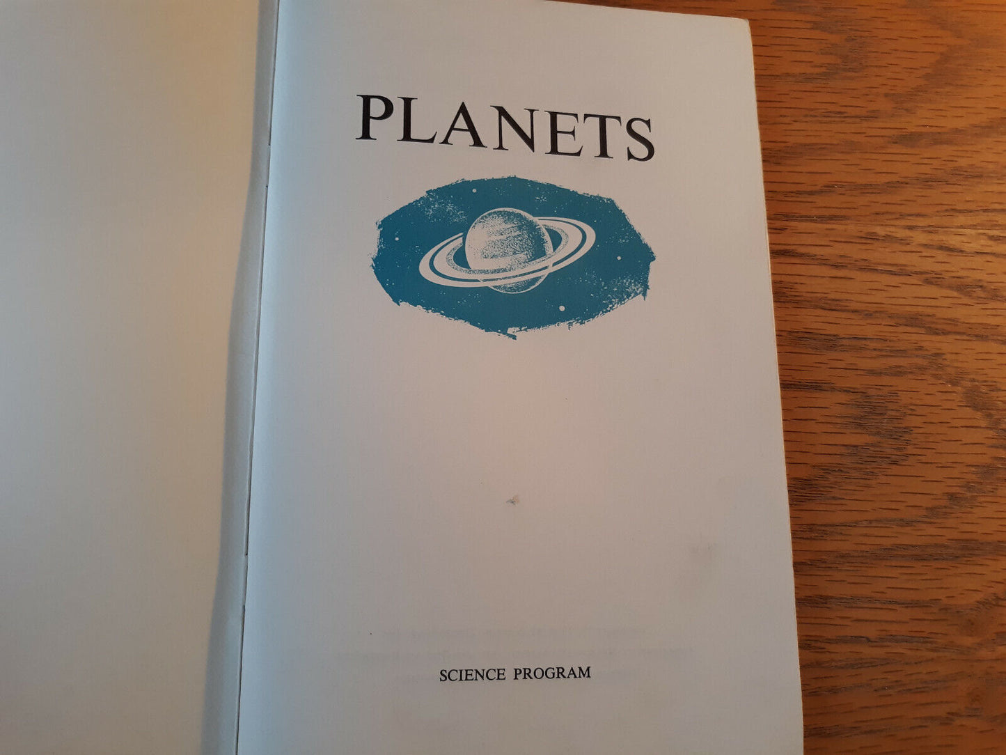 Planets Science Program 1968 Pamphlet Nelson Doubleday