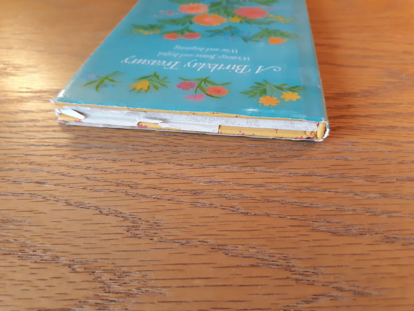 A Birthday Treasury Douglas Drake 1969 Hallmark Editions Hardcover Dust Jacket
