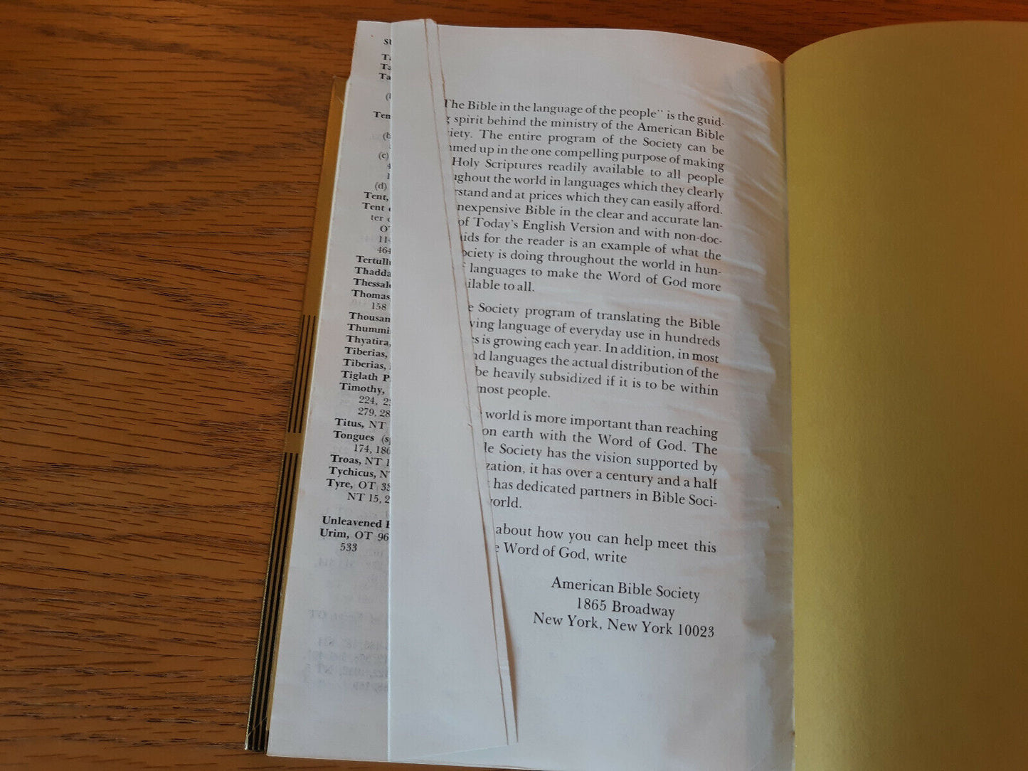 Good News Bible Todays English Version 1976 Hardcover American Bible Society