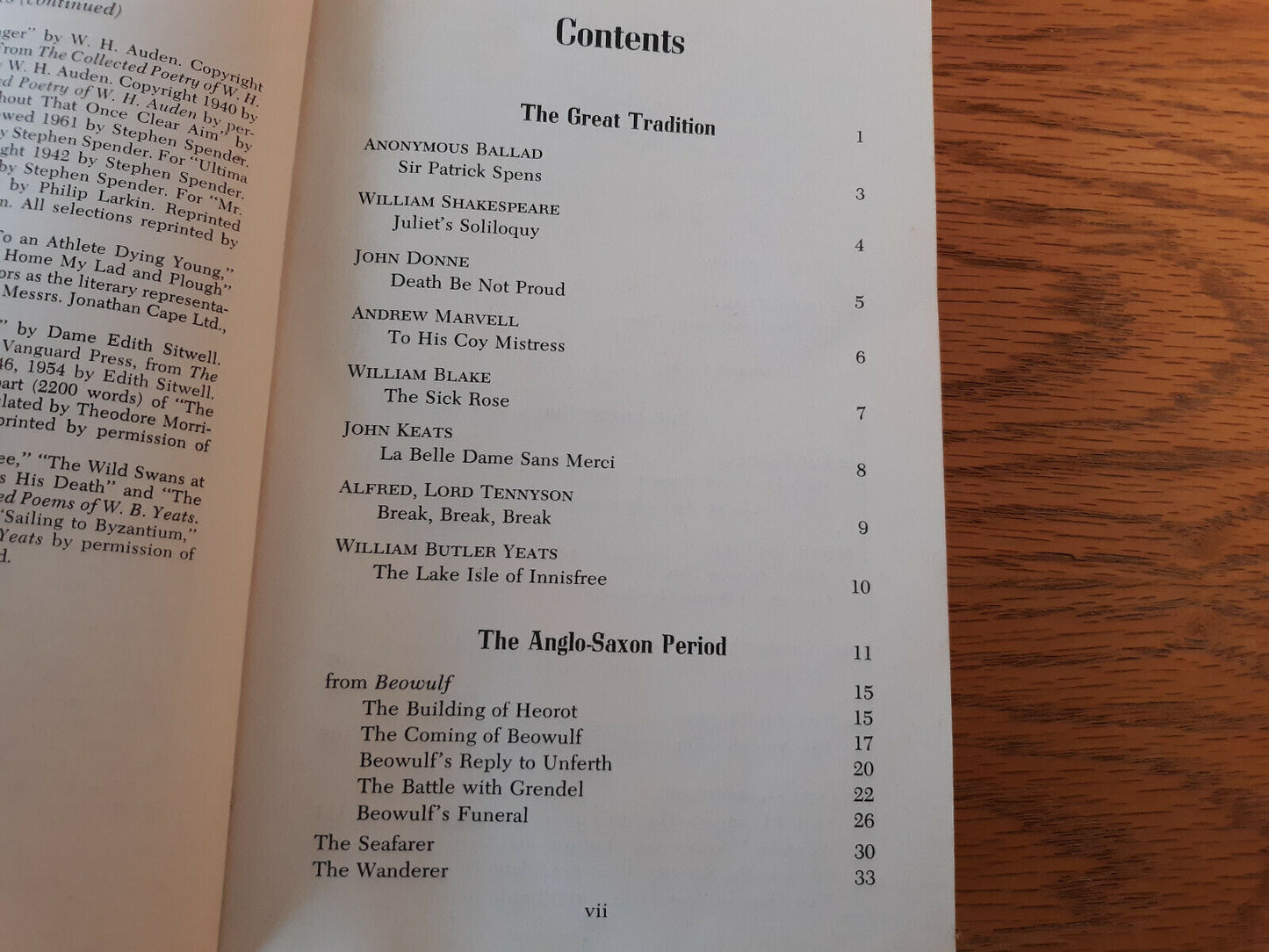 The English Tradition Poetry Macmillan Literary Heritage 1968 Marjorie Wescott B