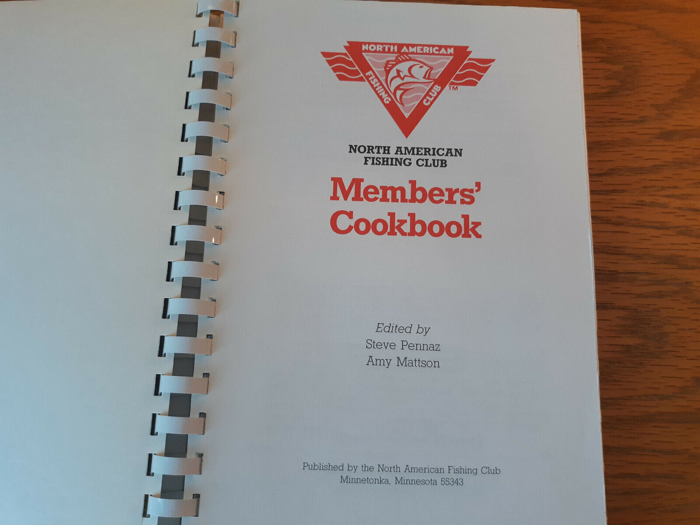 1990 North American Fishing Club Members' Cookbook