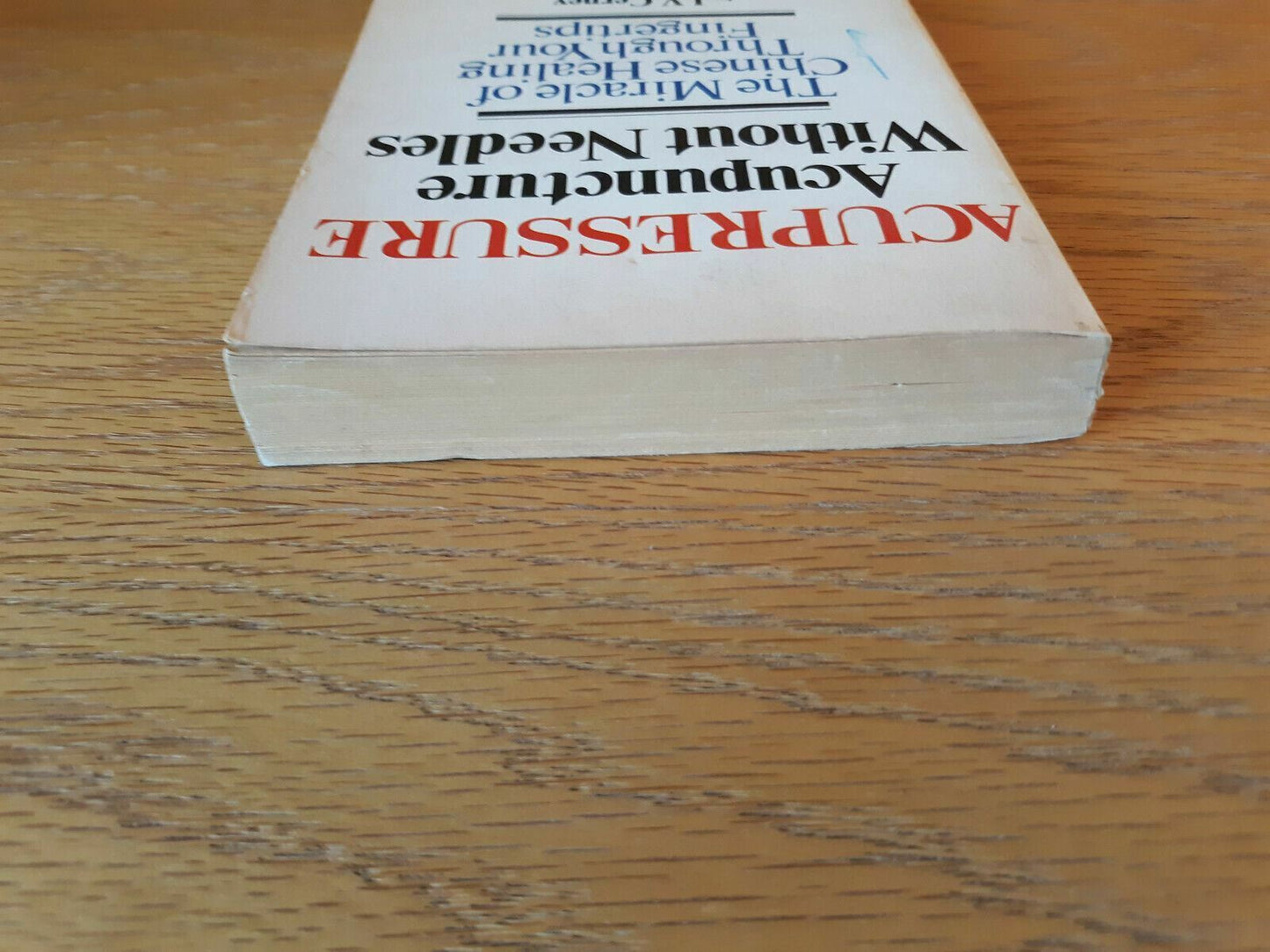 Acupressure Acupuncture Without Needles J V Cerney 1979 Paperback