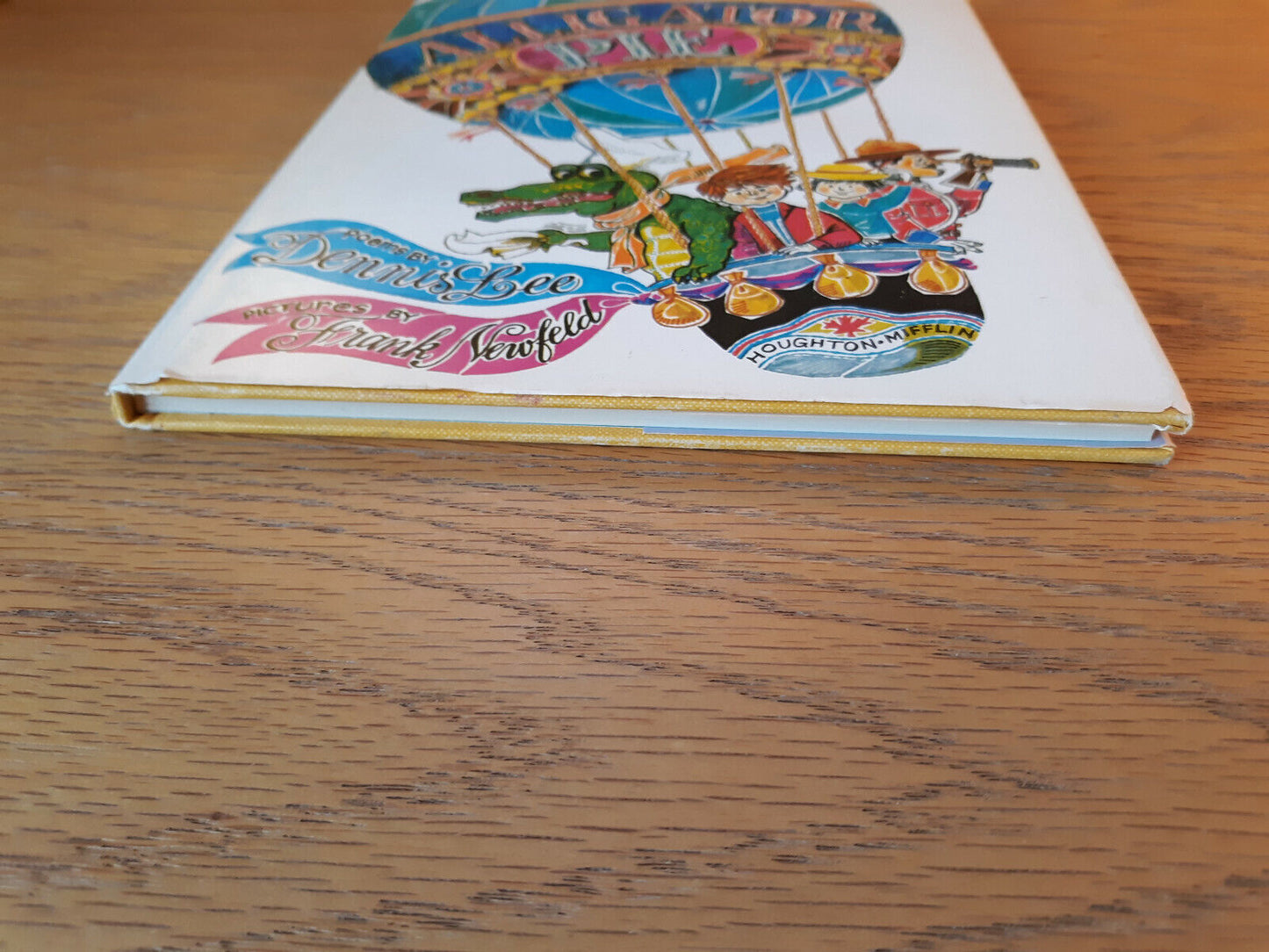Alligator Pie Dennis Lee 1975 Hardcover Dust Jacket Signed Houghton Mifflin