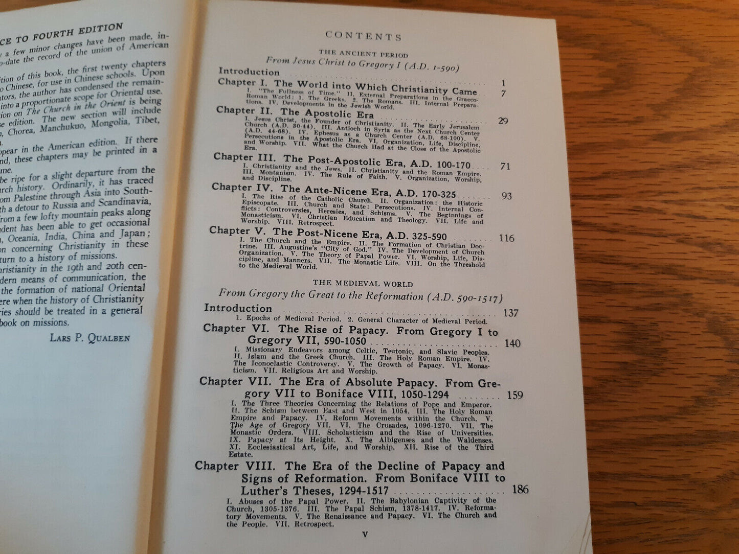 A History Of The Christian Church Lars P Qualben 1950 Hardcover Thomas Nelson An