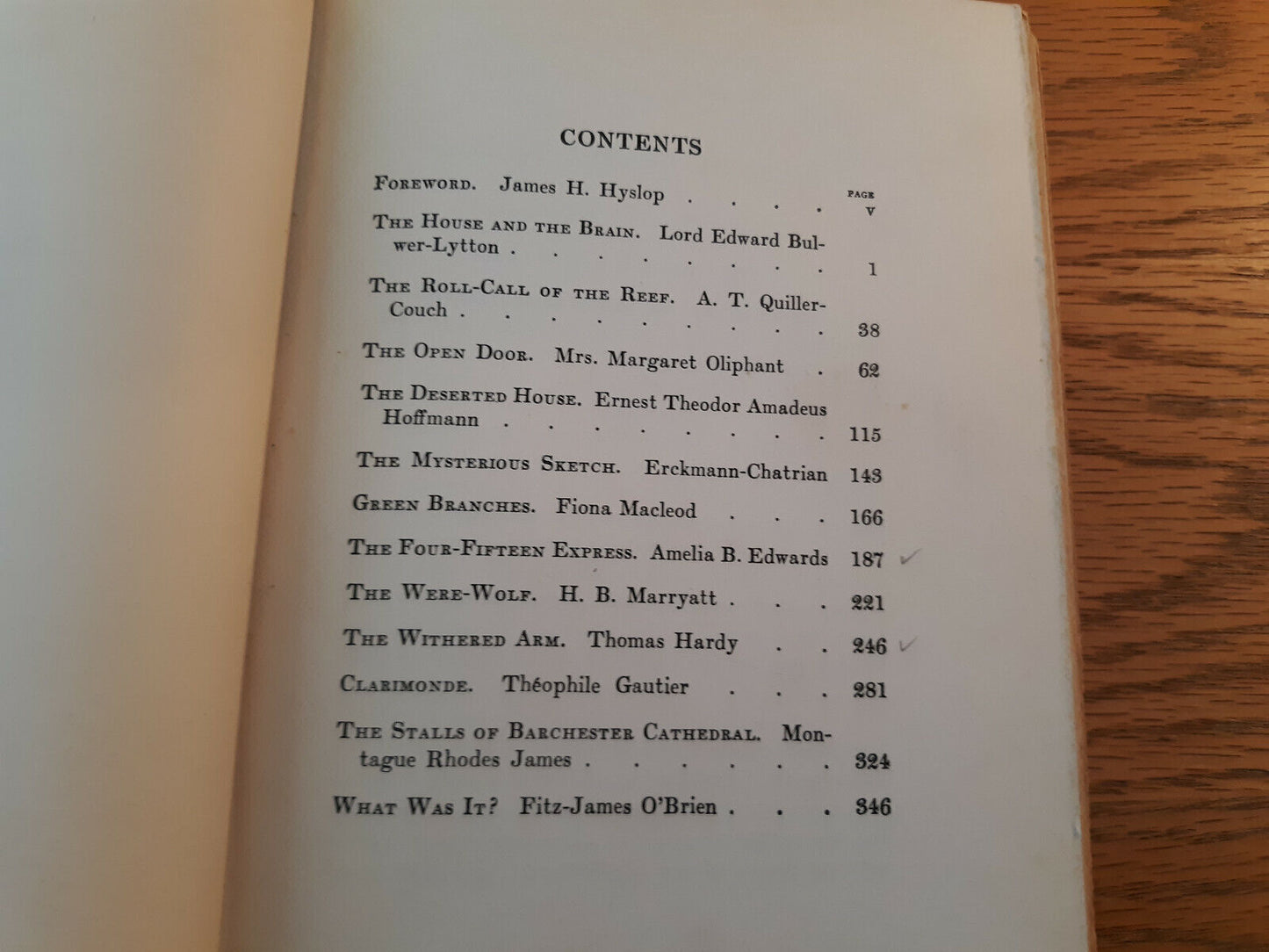 The Ghost Story Omnibus Joseph Lewis French 1935 Hardcover Tudor Publishing