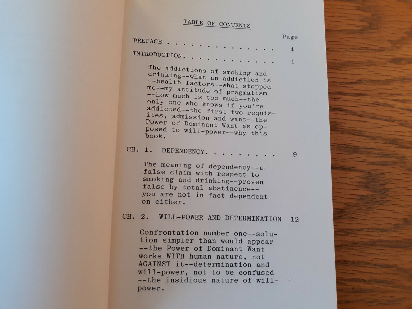 Addiction And The Power Of Dominant Want 1983 F E Van Dusen Paperback P D W Publ