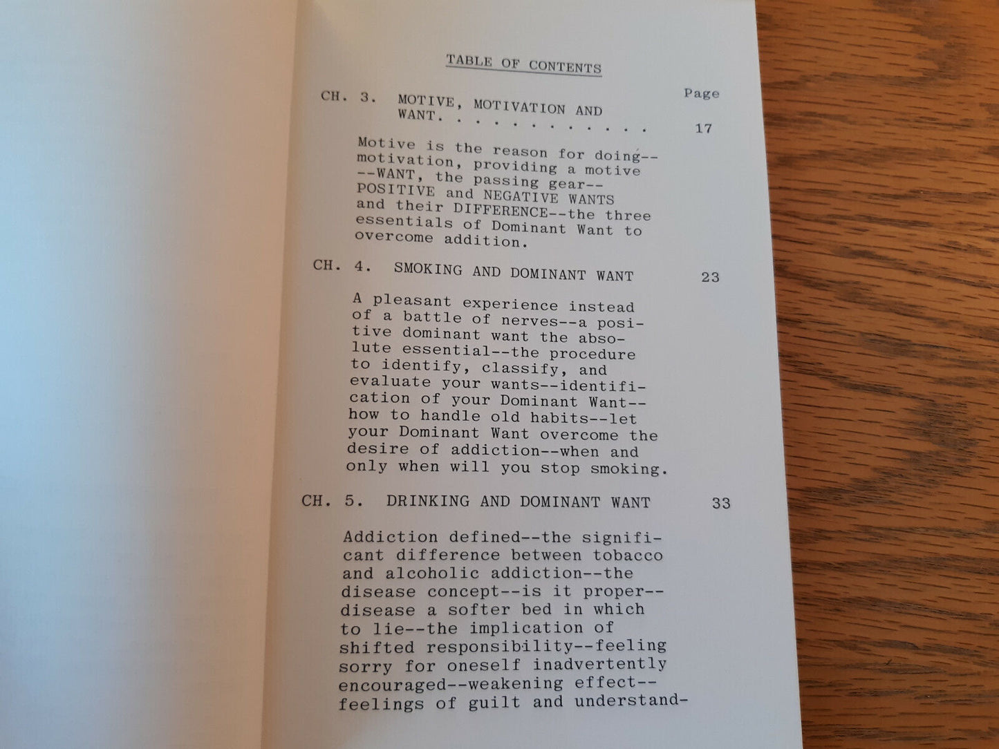 Addiction And The Power Of Dominant Want 1983 F E Van Dusen Paperback P D W Publ