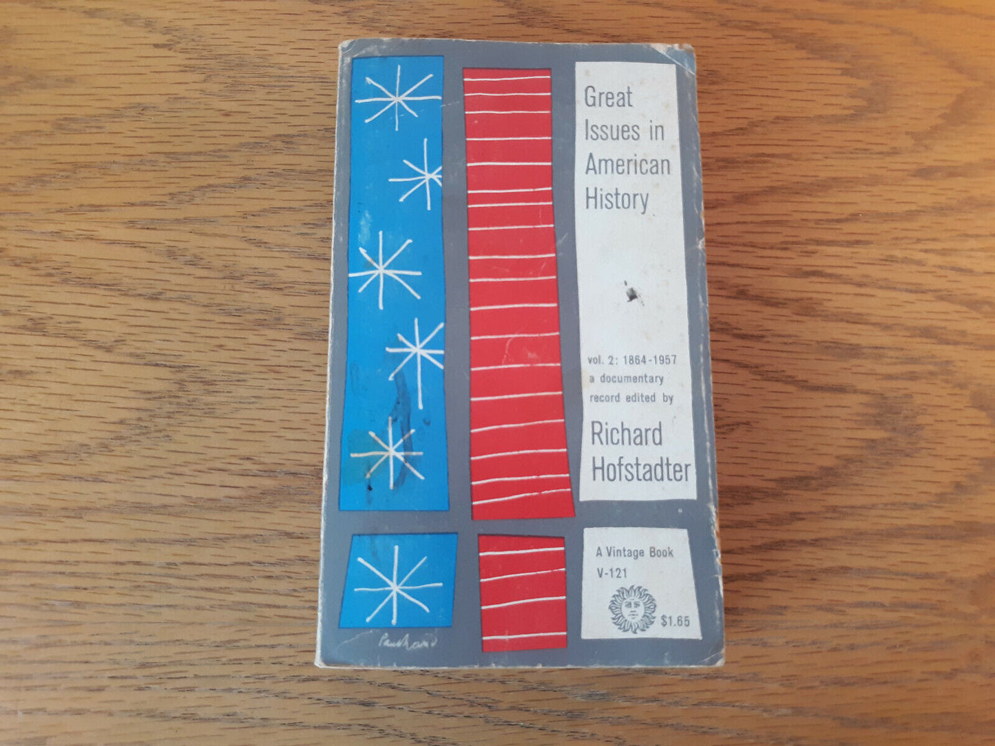 1958 Great Issues in American History Richard Hofstadter Volume 2 Paperback