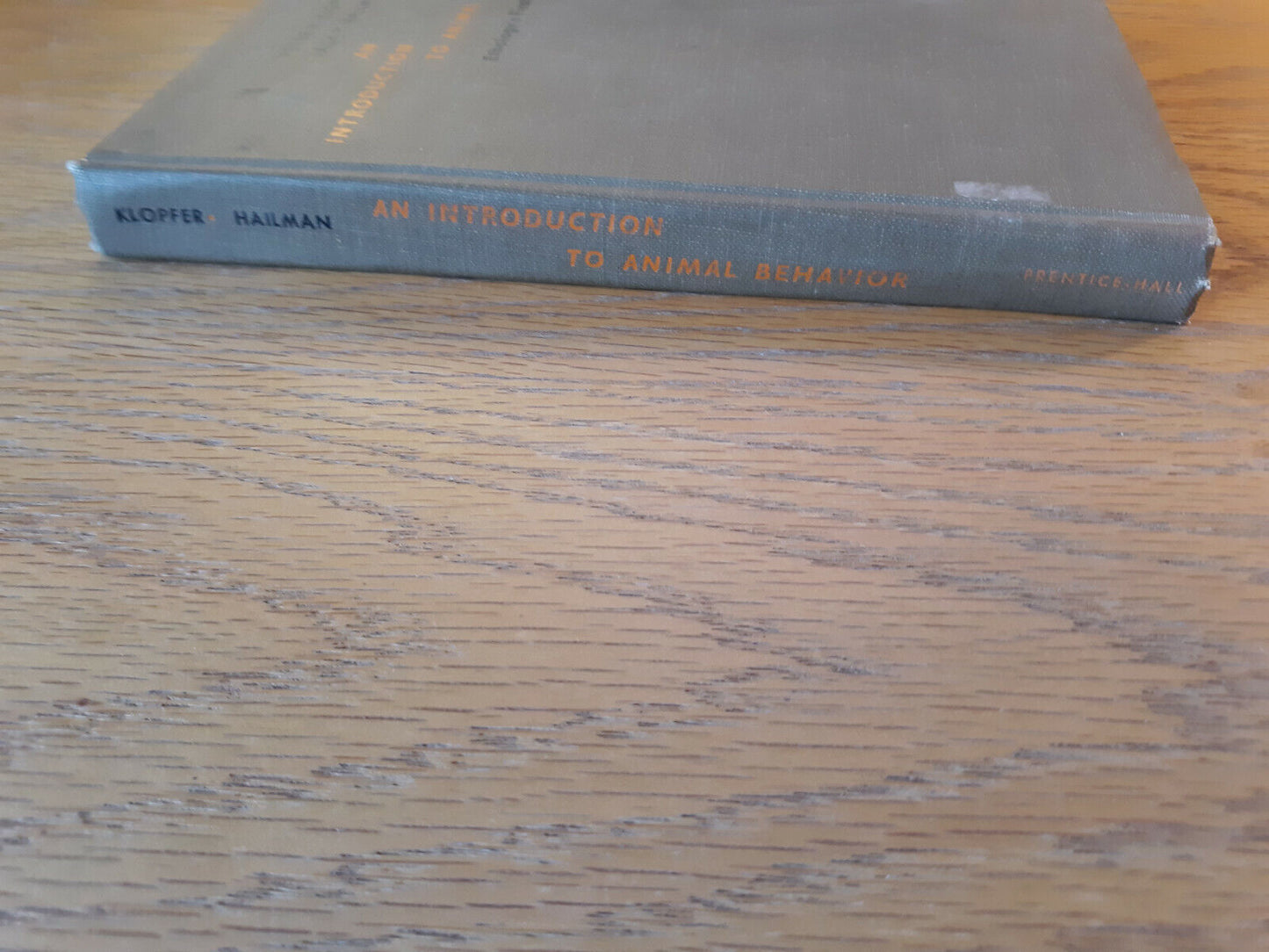 An Introduction To Animal Behavior Peter H Klopfer 1967 Hardcover Prentice Hall