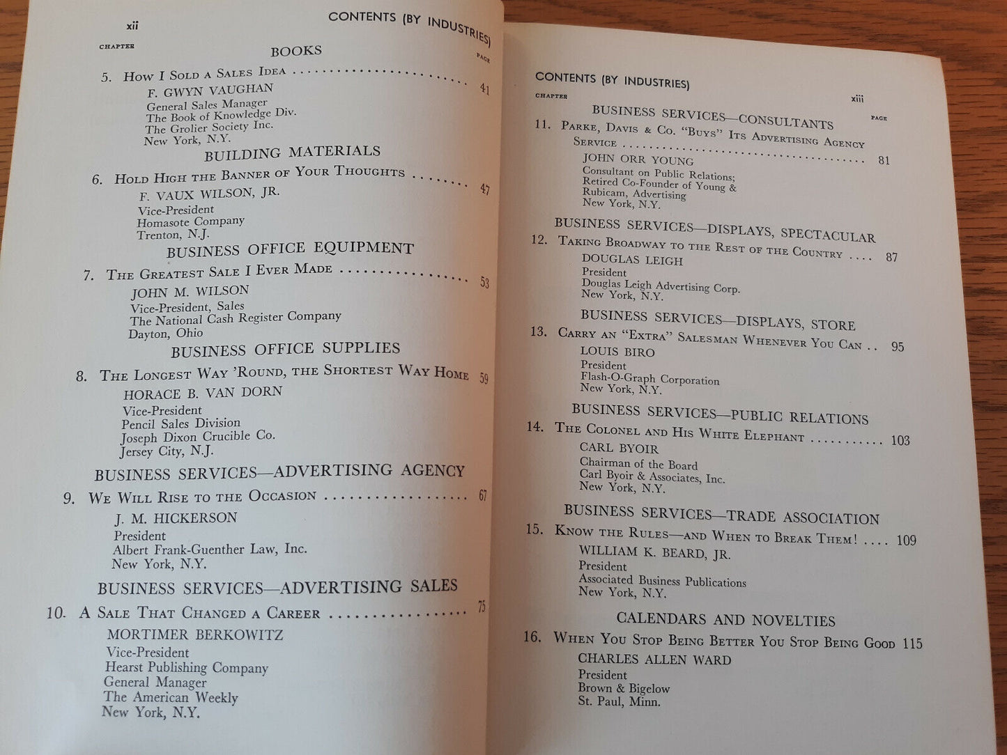 How I Made The Sale That Did The Most For Me J M Hickerson 1951 Hardcover Prenti