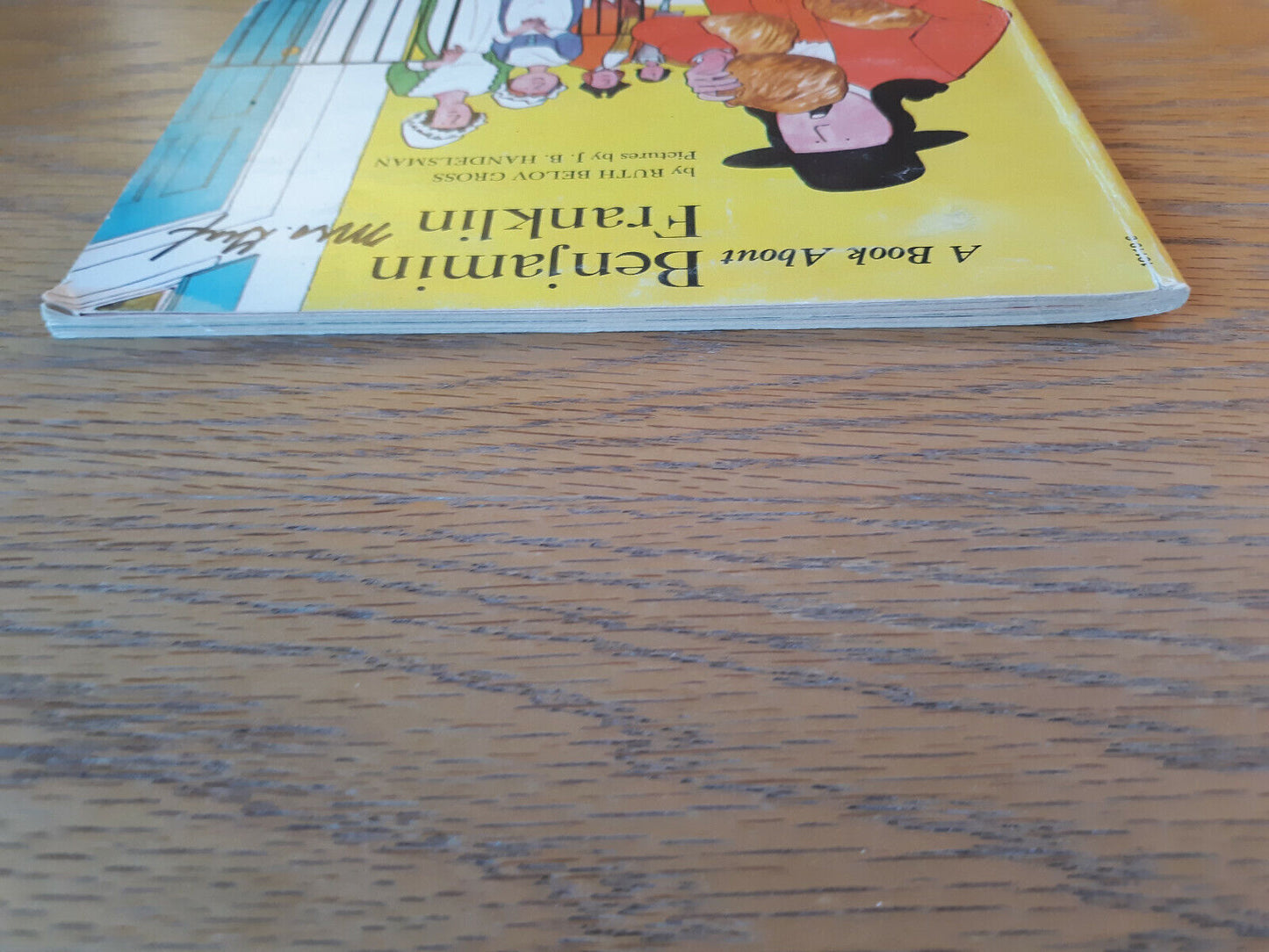 A Book About Benjamin Franklin Ruth Belov Gross 1975 Scholastic Paperback