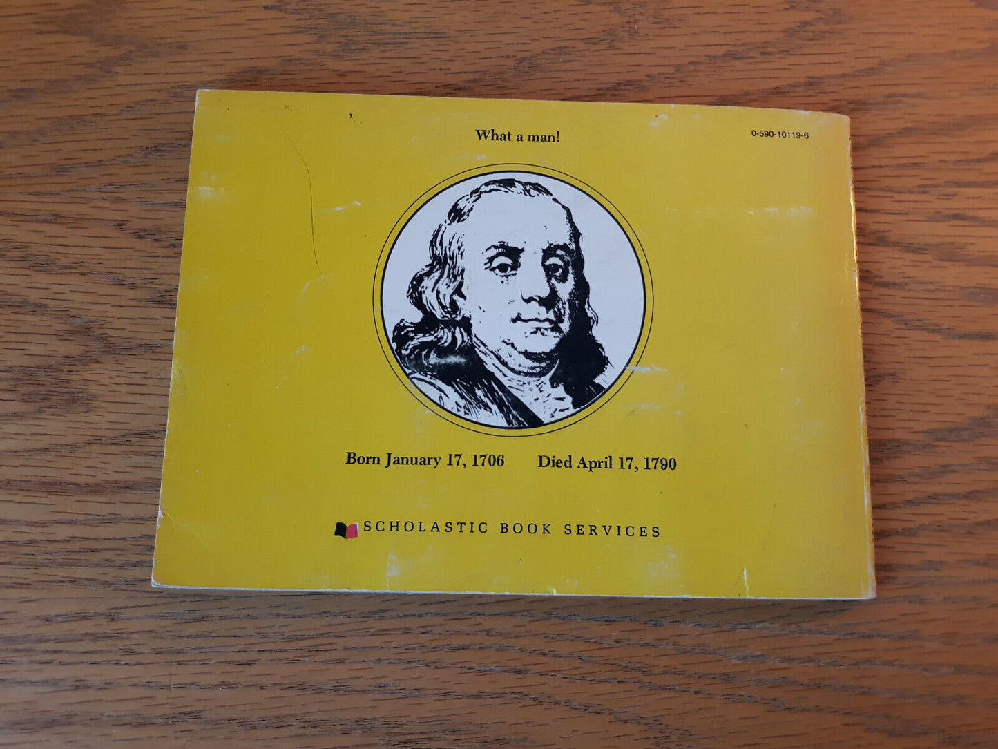 A Book About Benjamin Franklin Ruth Belov Gross 1975 Scholastic Paperback