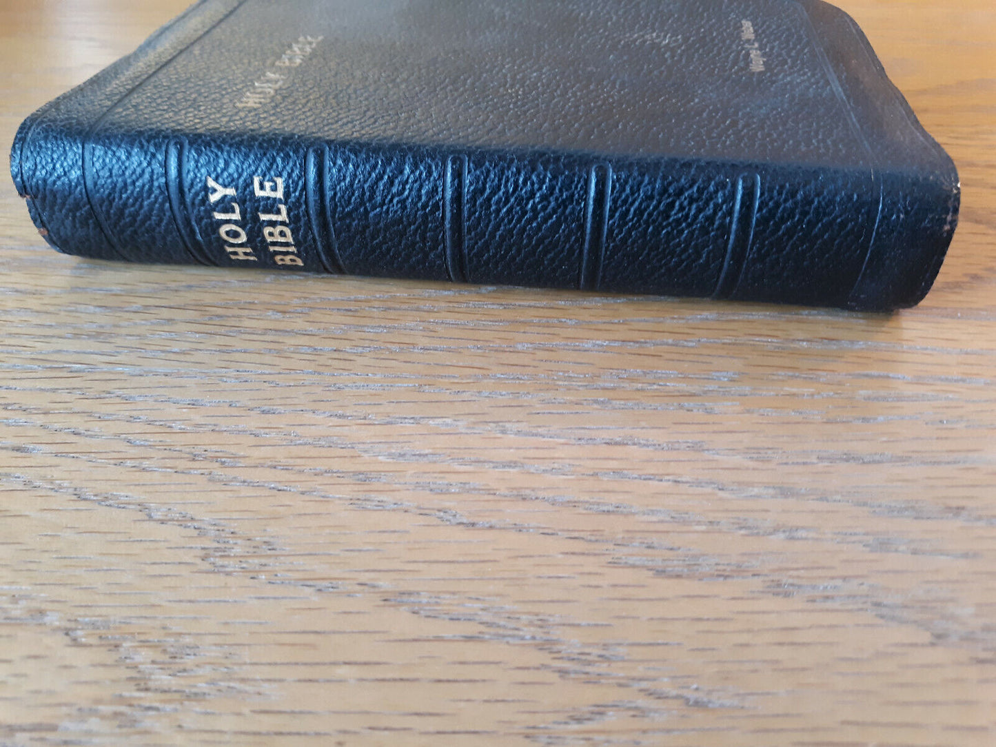 Holy Bible King James Version World Publishing Self Pronouncing Leather