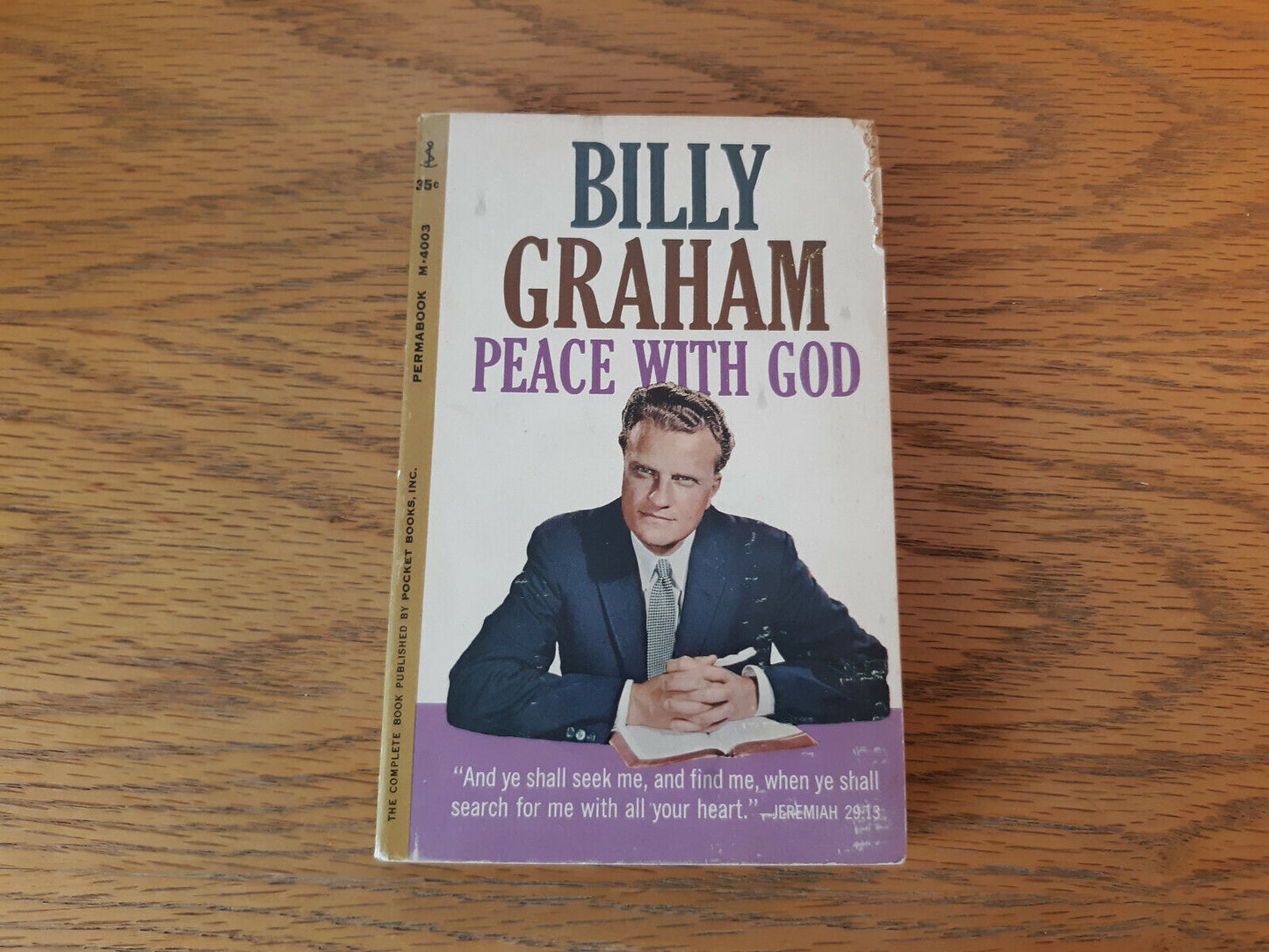 Billy Graham Peace With God 1963 Paperback Pocket Books