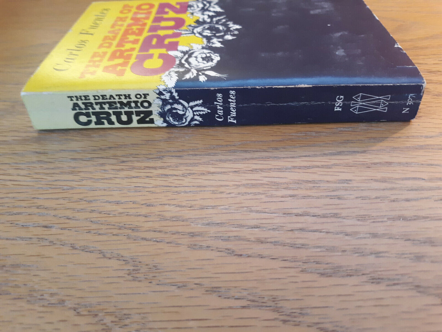 The Death Of Artemio Cruz Carlos Fuentes 1980 Farrar, Struas And Giroux Paperbac