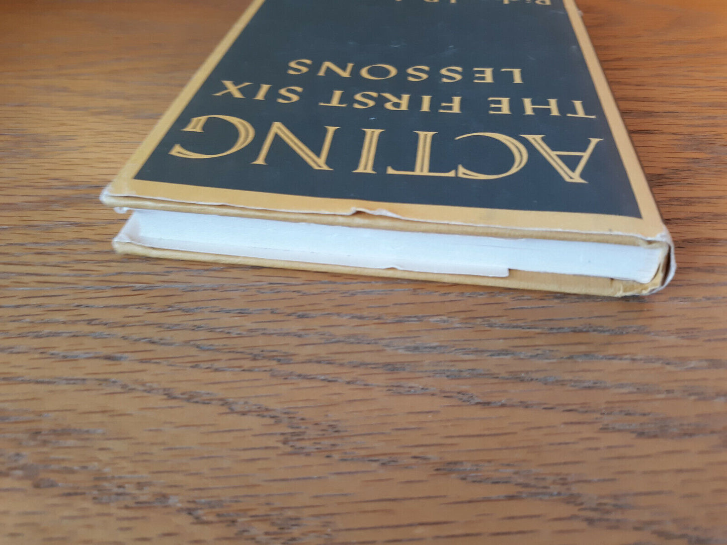 Acting The First Six Lessons Richard Boleslavsky 1978 Hardcover Dust Jacket Thea