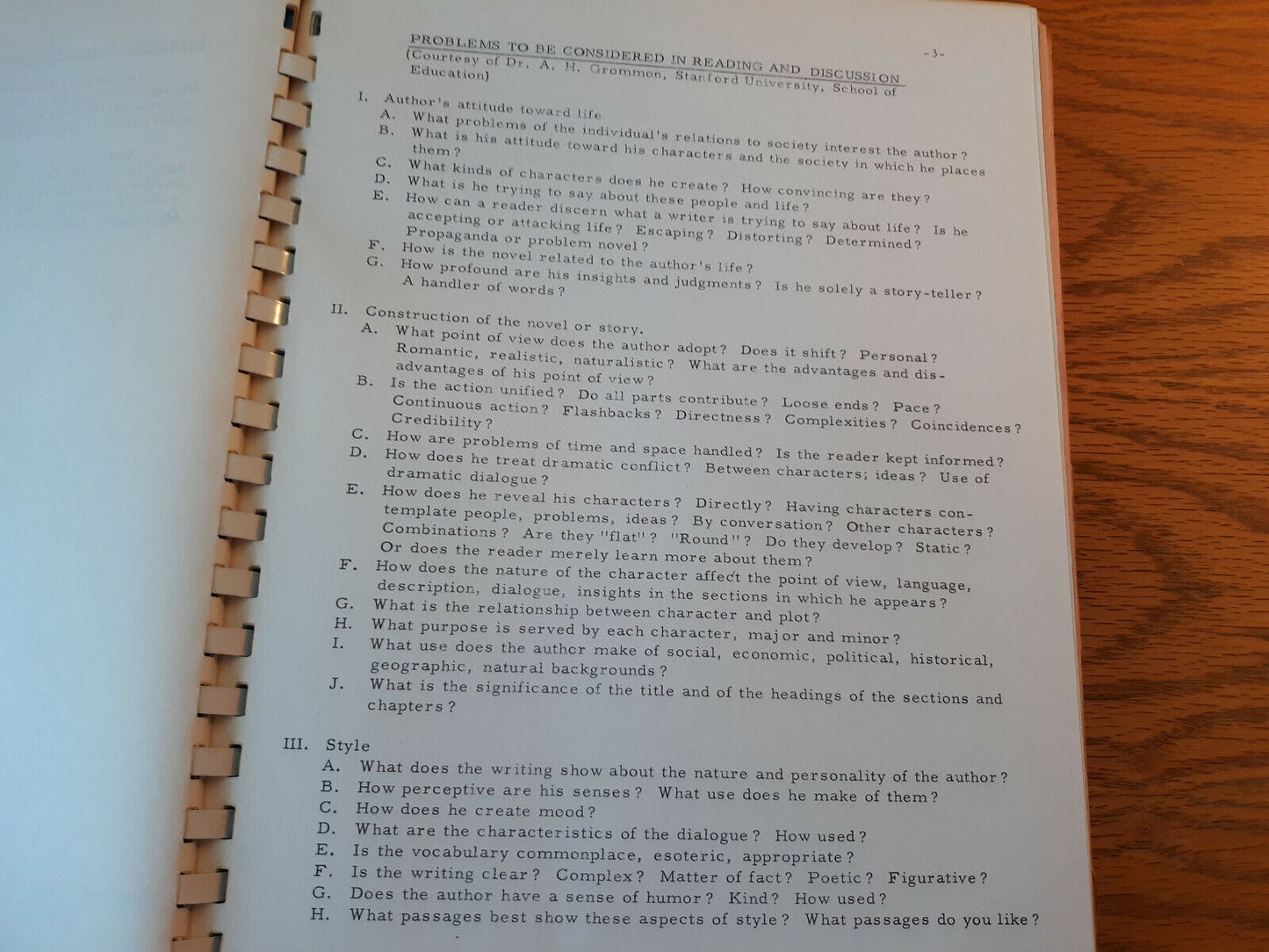 A Curriculum Guide In English Volume II Literature Grades 7-12 Napa County 1961