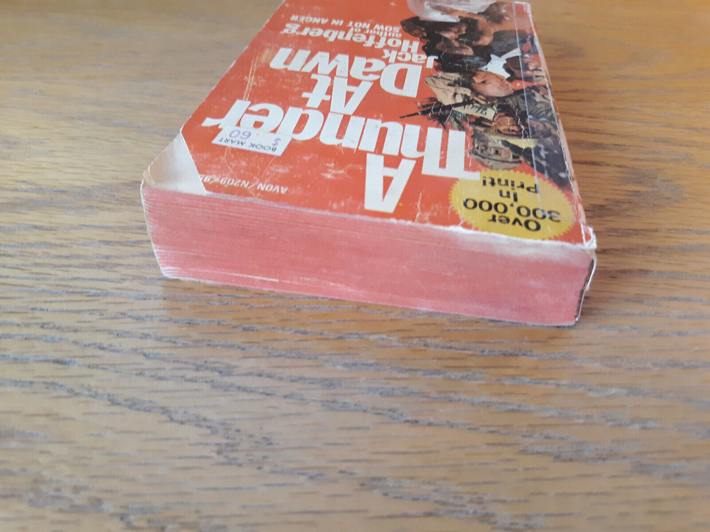 A Thunder At Dawn Jack Hoffenberg 1970 Paperback Avon