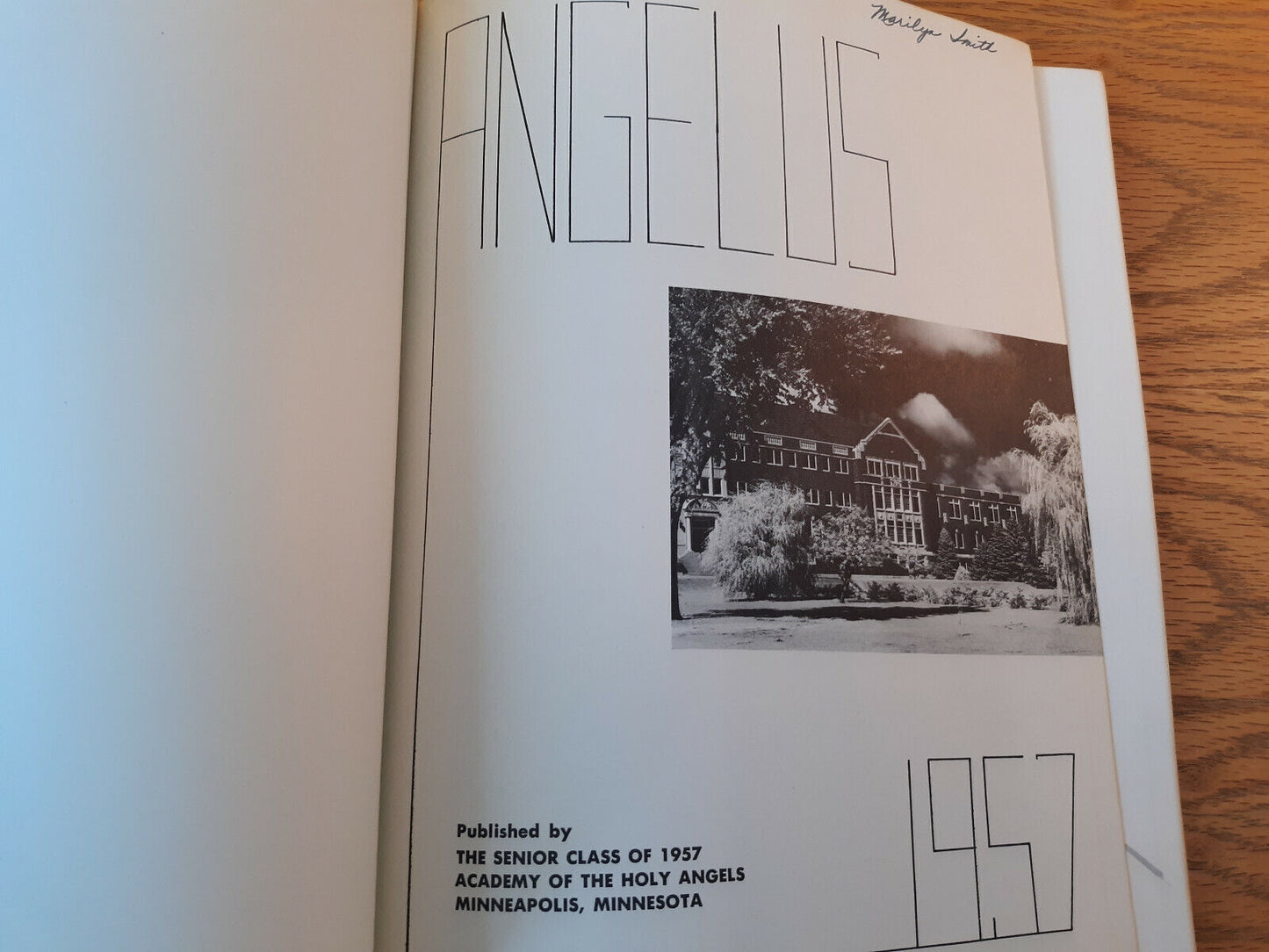 1957 Academy of the Holy Angels Yearbook - Angelus - Minneapolis Minnesota MN