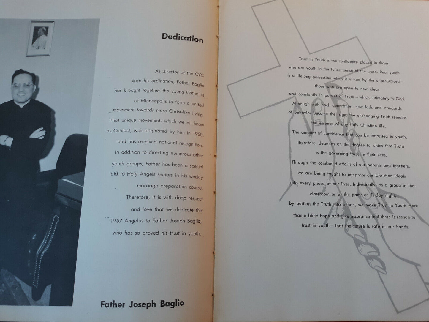 1957 Academy of the Holy Angels Yearbook - Angelus - Minneapolis Minnesota MN