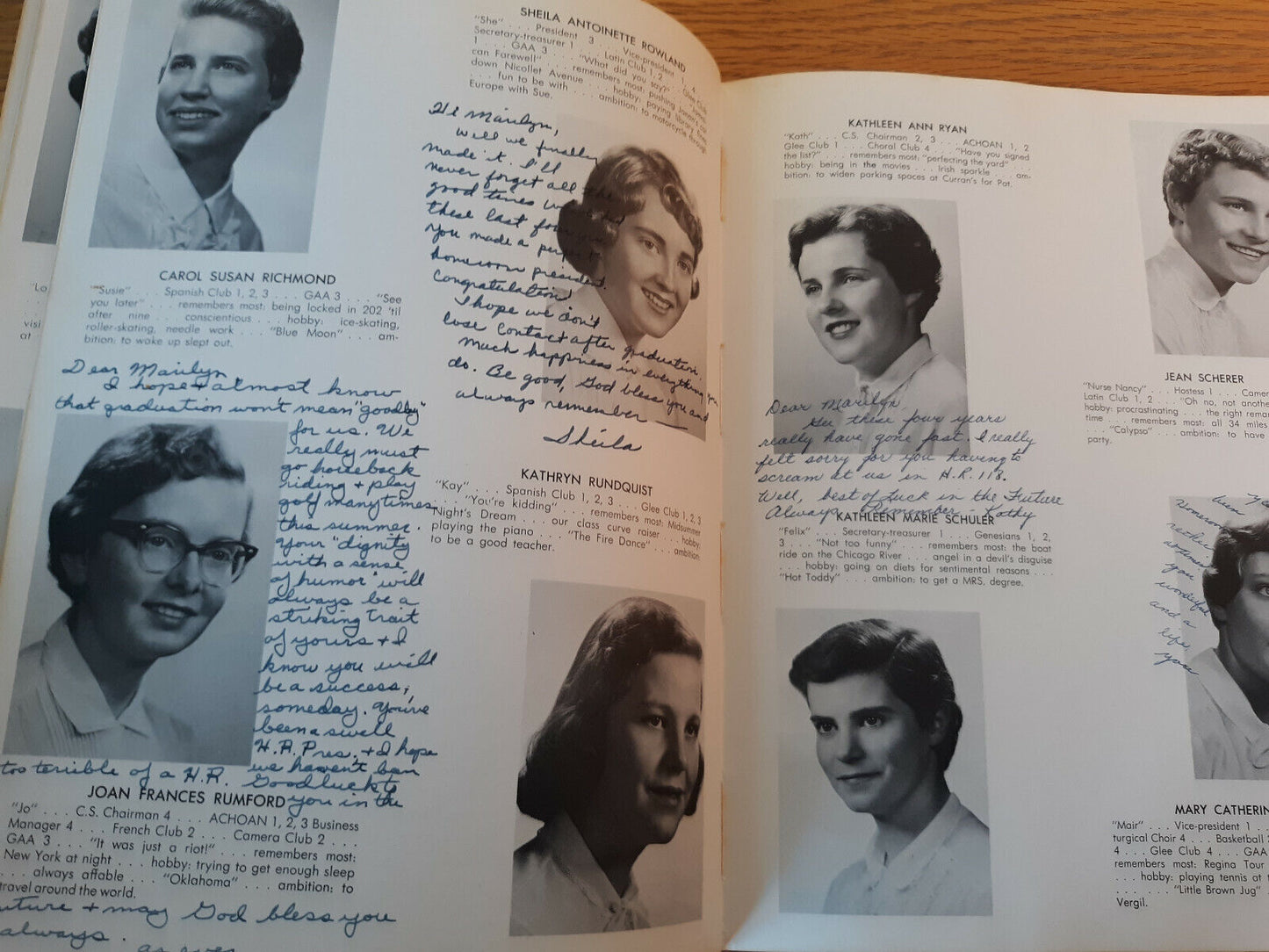1957 Academy of the Holy Angels Yearbook - Angelus - Minneapolis Minnesota MN