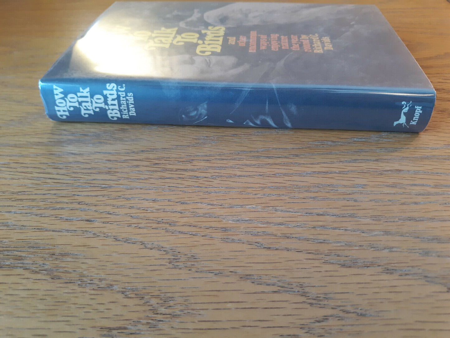 How To Talk To Birds Richard C Davids 1972 1st Ed Hardcover Dust Jacket Alfred A