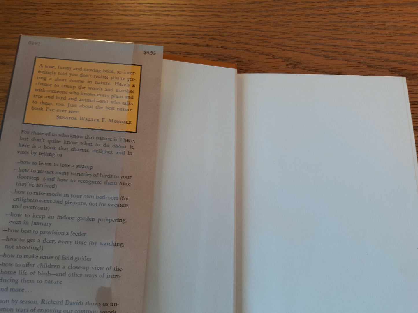 How To Talk To Birds Richard C Davids 1972 1st Ed Hardcover Dust Jacket Alfred A