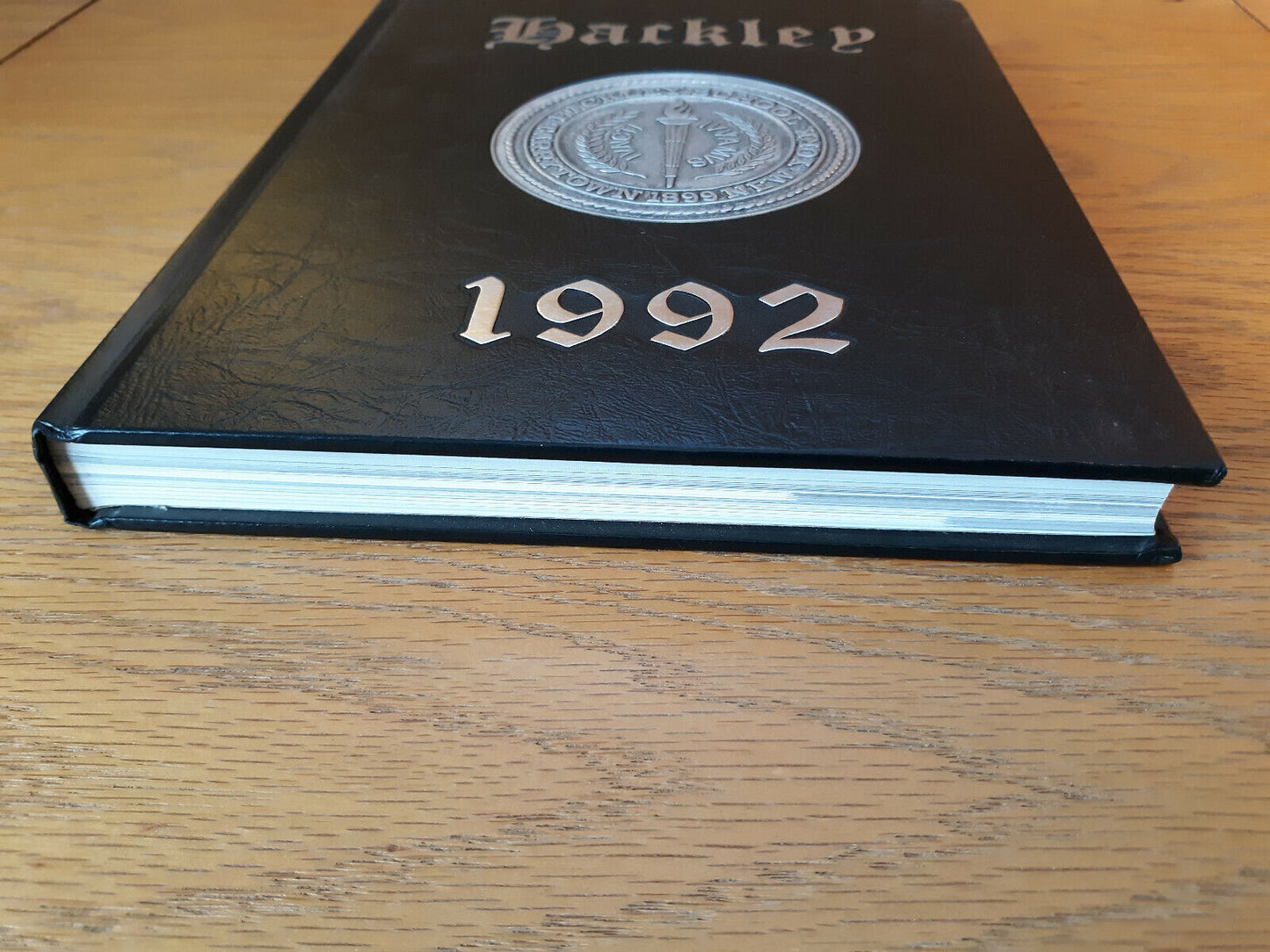 1992 Hilltop Yearbook Hackley School Tarrytown Hardcover New York