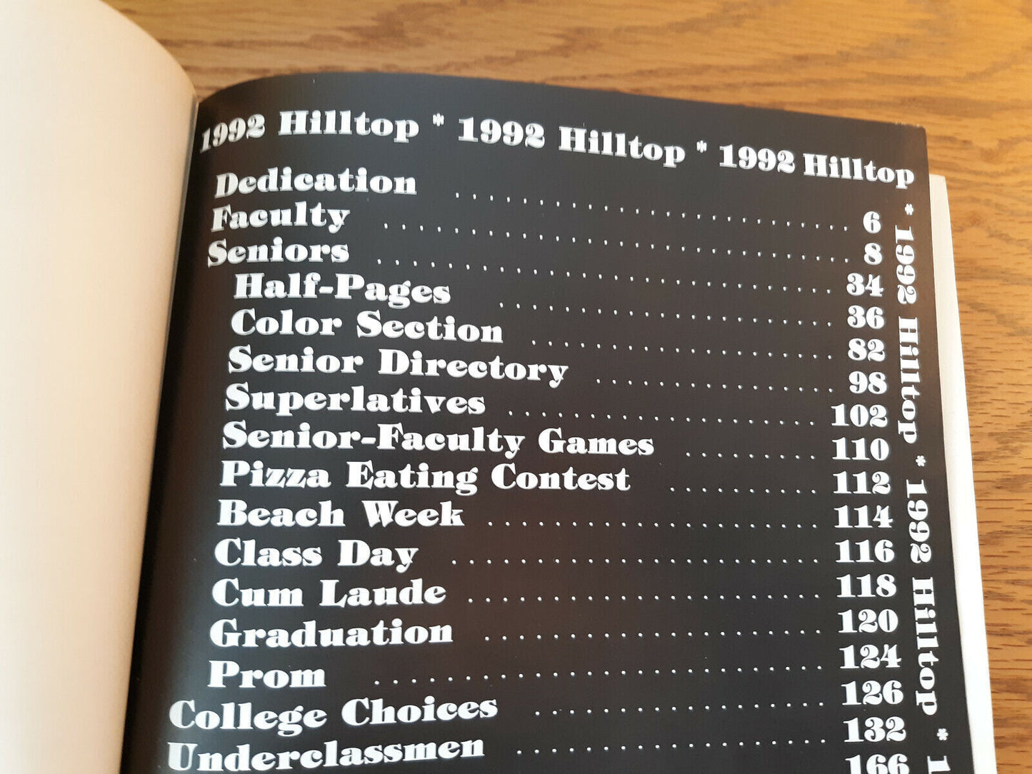 1992 Hilltop Yearbook Hackley School Tarrytown Hardcover New York