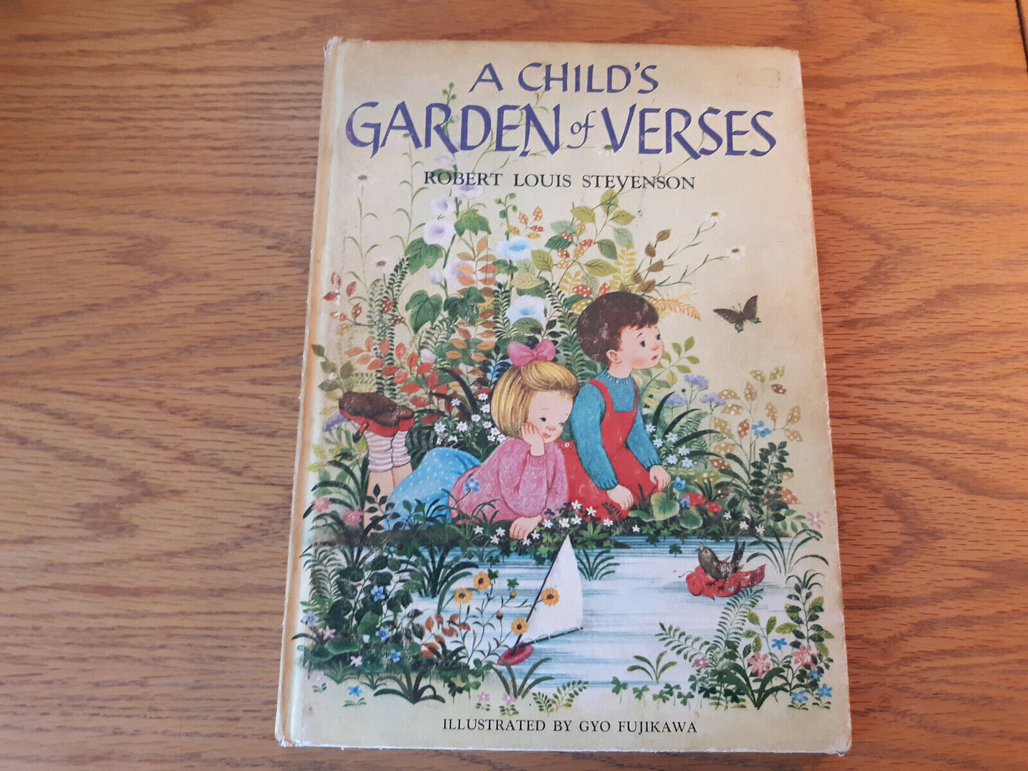A Child's Garden Of Verses Robert Louis Stevenson 1974 Hardcover Grosset & Dunla