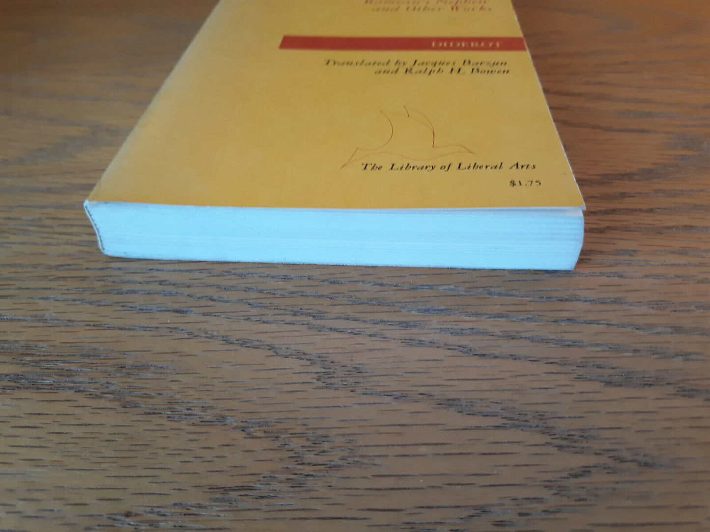 Rameau's Nephew And Other Works Denis Diderot 1964 Bobbs-Merrill