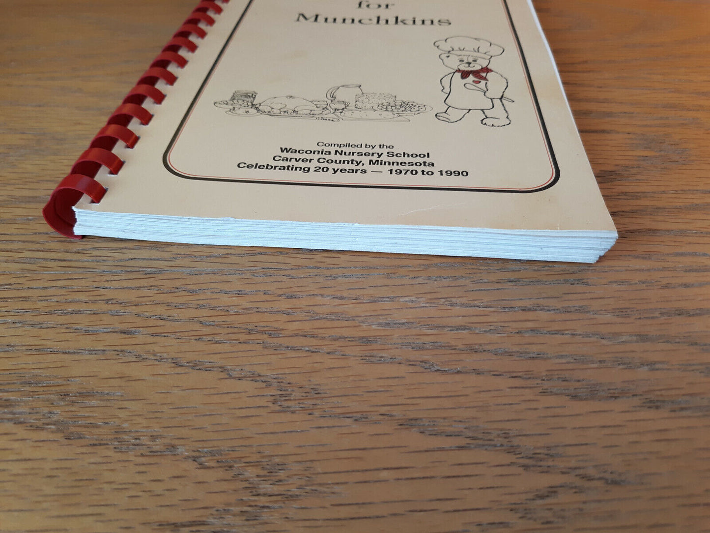 Makin's For Munchkins Waconia Nursery School Carver County Minnesota Cookbook