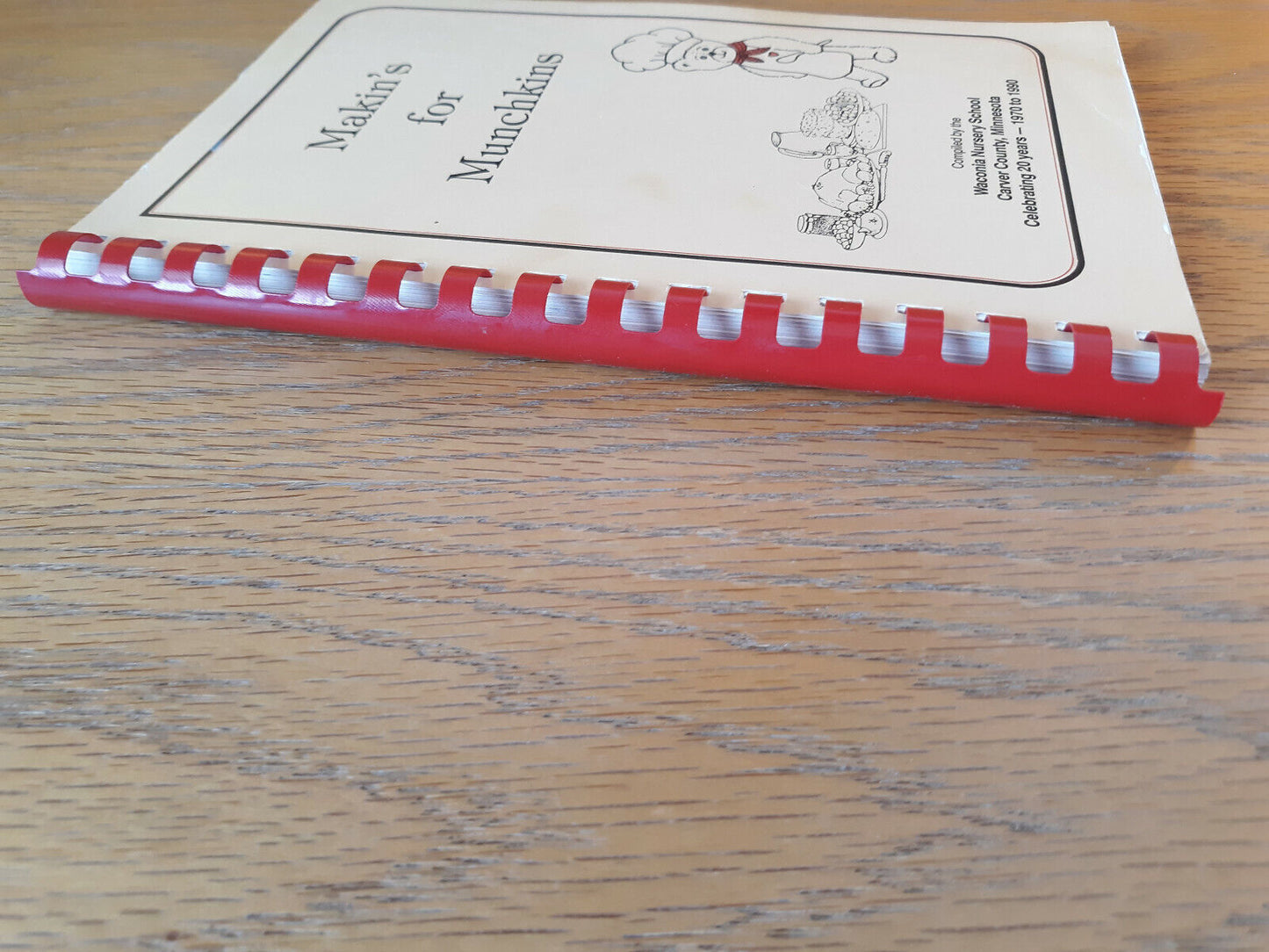 Makin's For Munchkins Waconia Nursery School Carver County Minnesota Cookbook