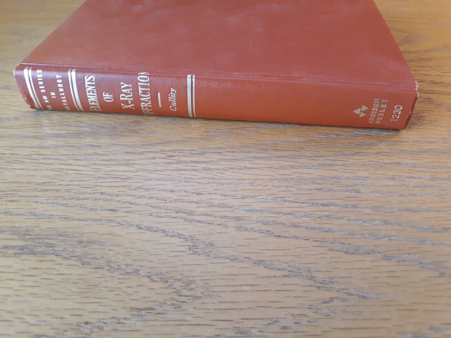 Elements Of X-Ray Diffraction B D Cullity 1967 Hardcover Addison-Wesley