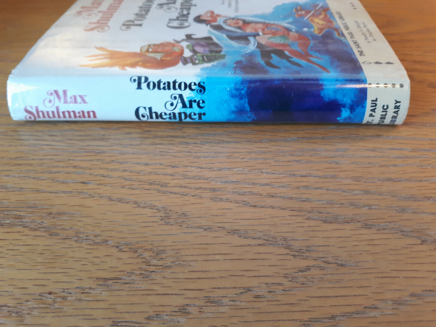 Potatoes Are Cheaper Max Shulman 1971 1st Edition Hardcover Dust Jacket Doubleda