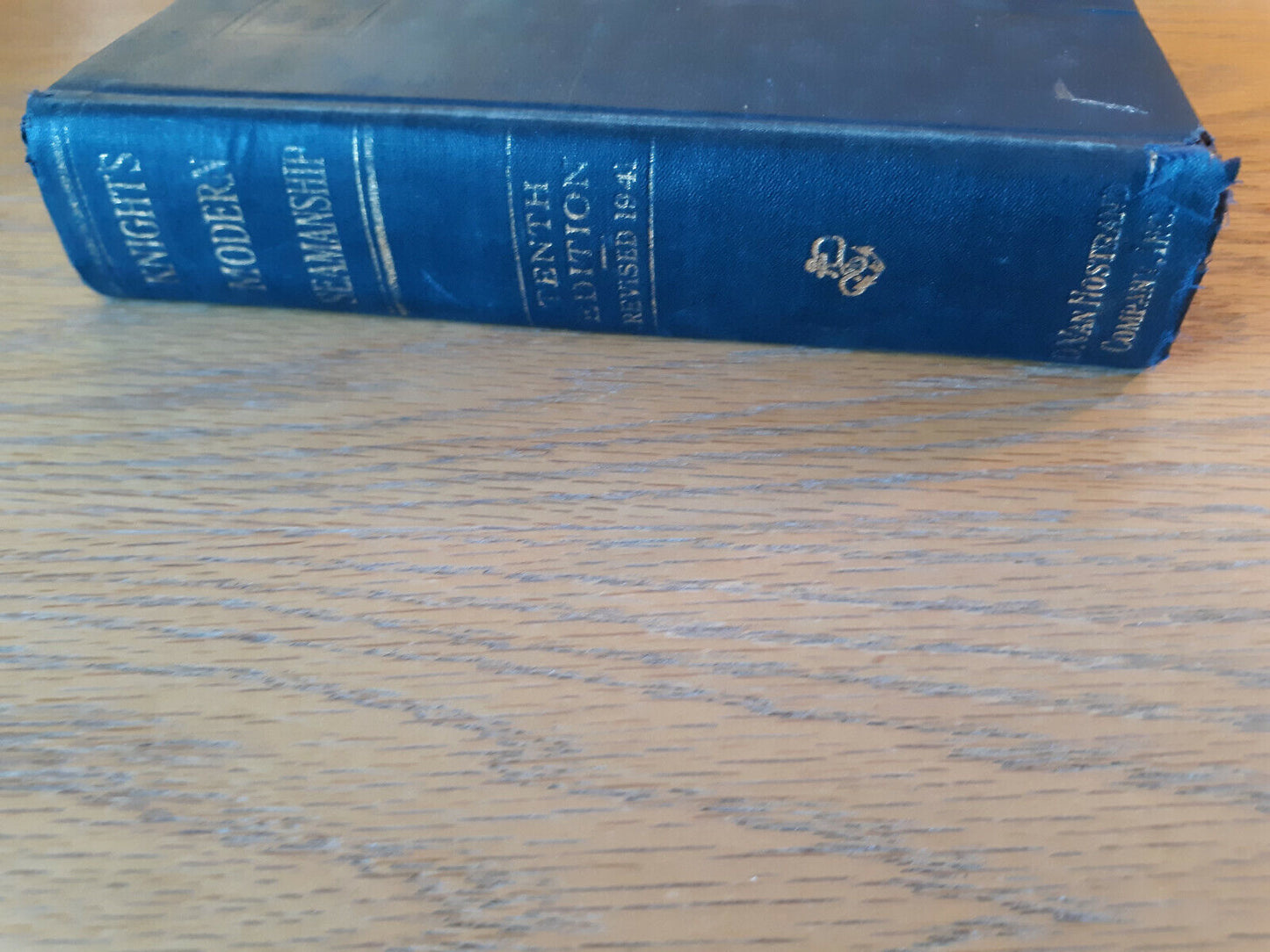 Modern Seamanship Austin M Knight Tenth Edition 1943 Hardcover D Van Nostrand