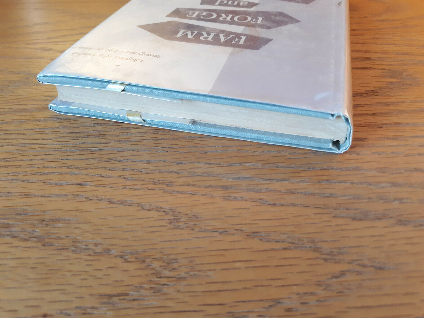 Farm Forge And Philosophy Adolph Burnett Benson 1961 Hardcover Dust Jacket Augsb