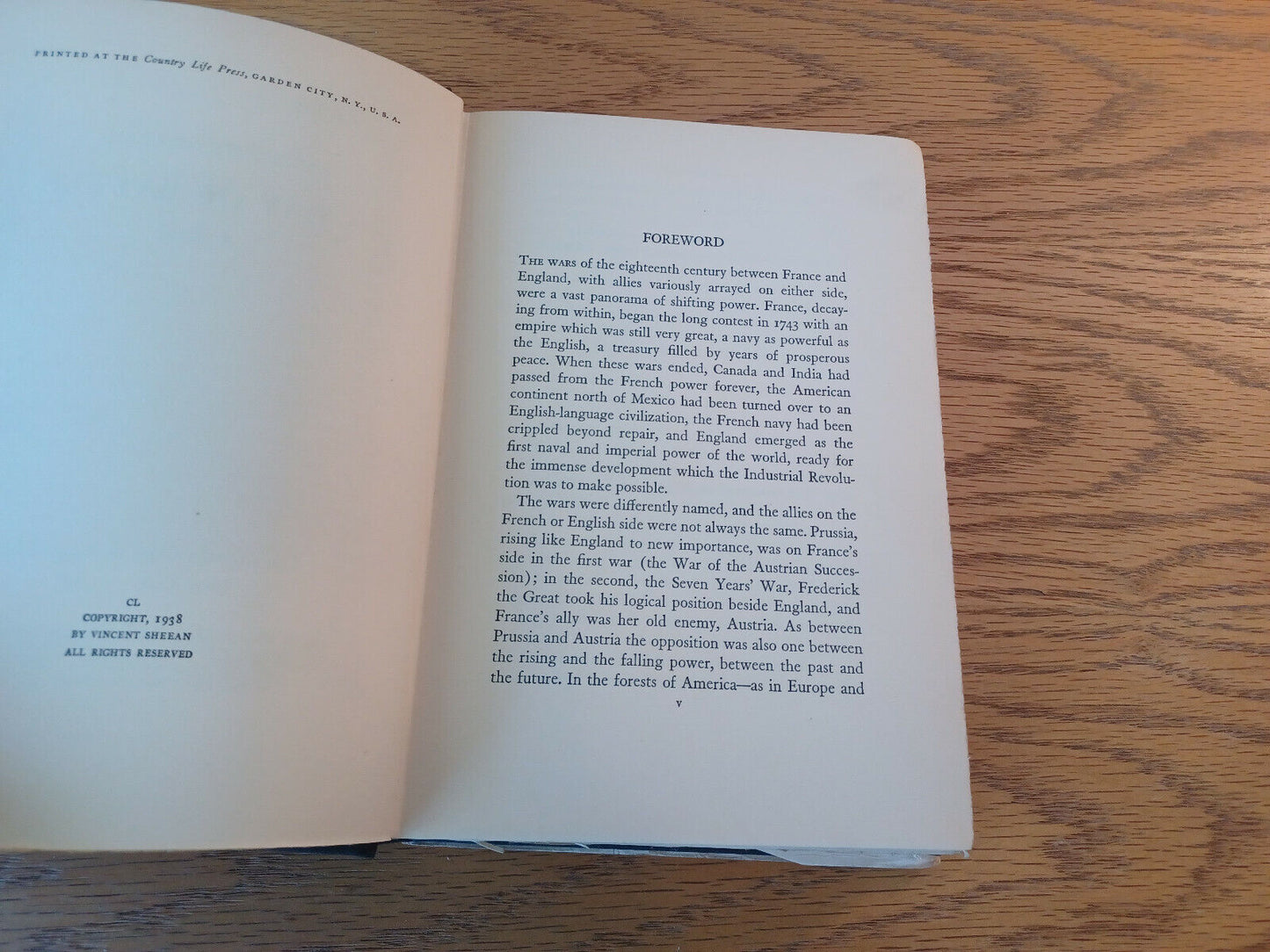 A Day Of Battle Vincent Sheean 1938 Hardcover Dust Jacket Literary Guild Of Amer