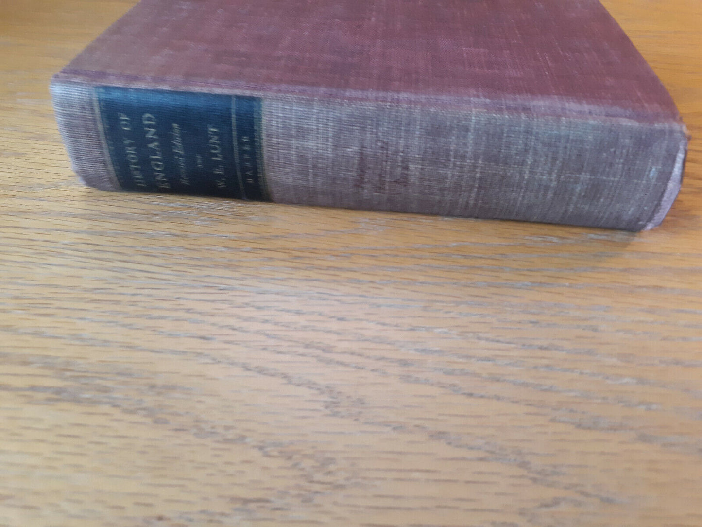 History Of England W E Lunt 1938 Hardcover Harper & Brothers