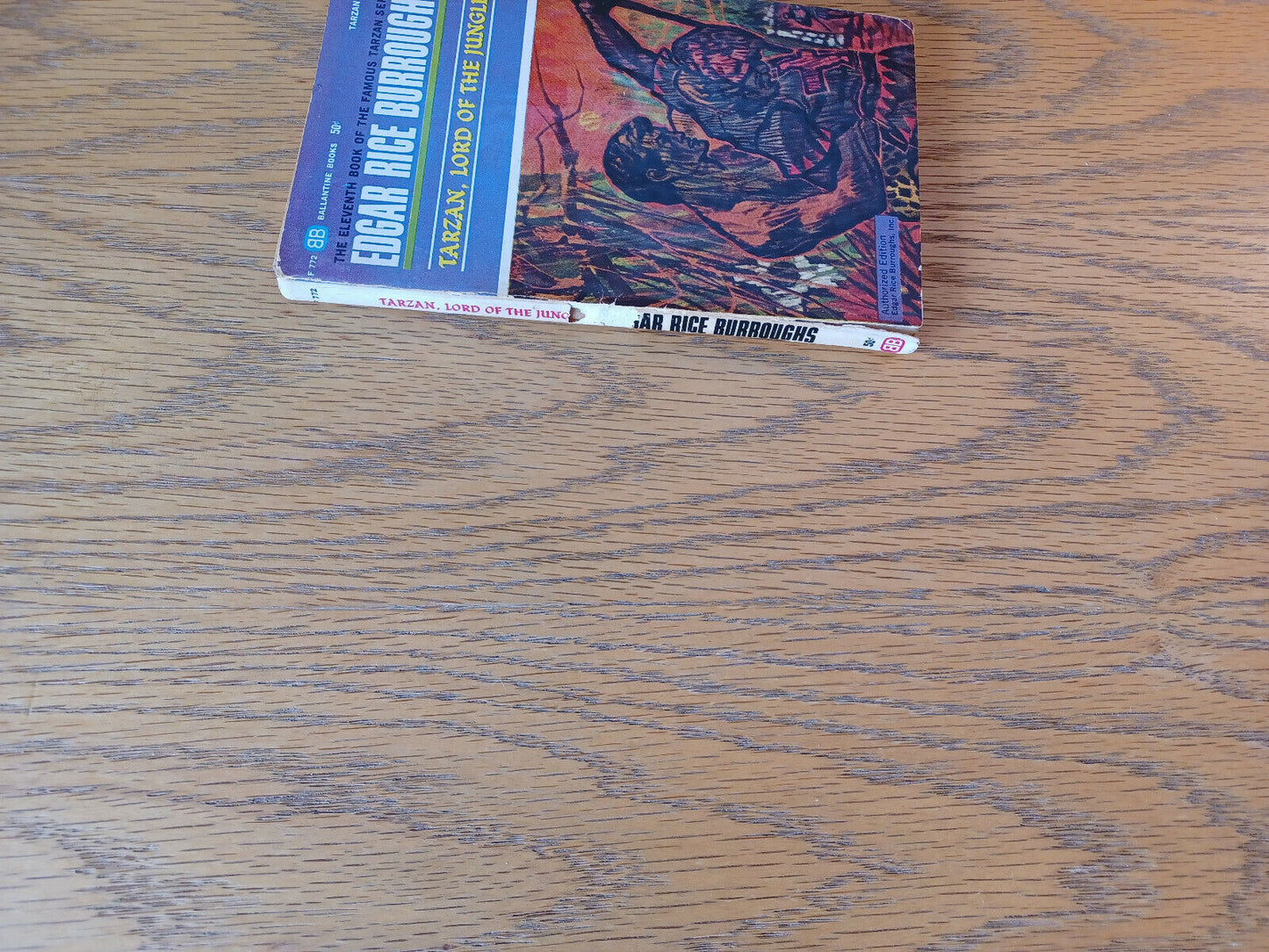 Edgar Rice Burroughs Tarzan Lord Of The Jungle 1963 Ballantine Books Paperback