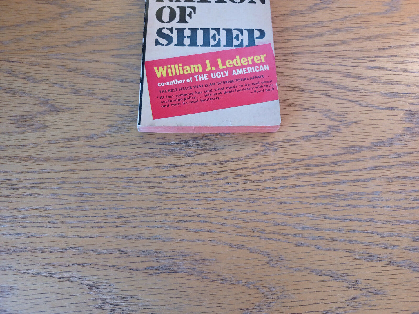 A Nation Of Sheep William J Lederer 1963 Paperback Fawcett Crest