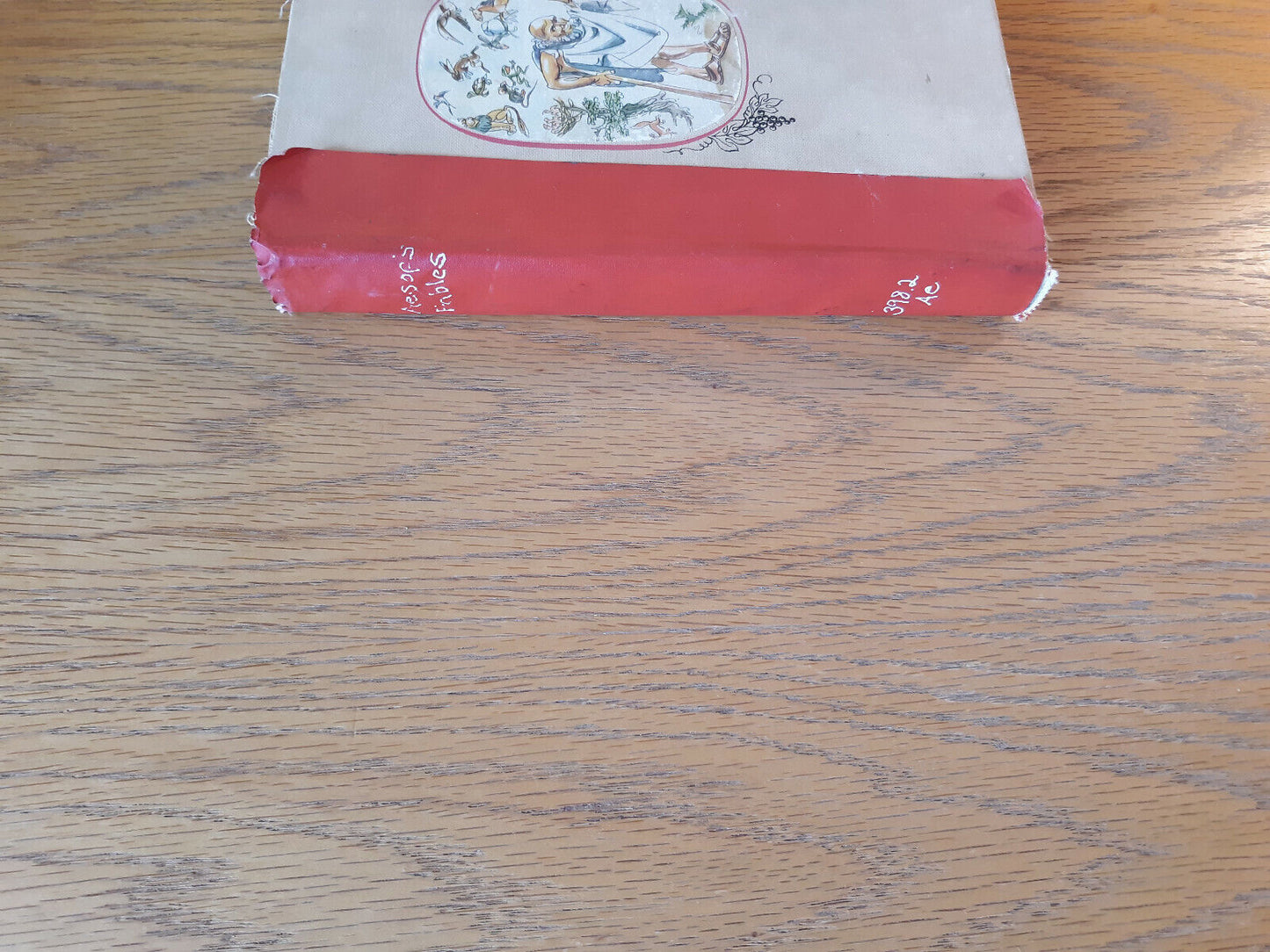 Aesop's Fables Illustrated Junior Library 1947 Grosset & Dunlap Hardcover